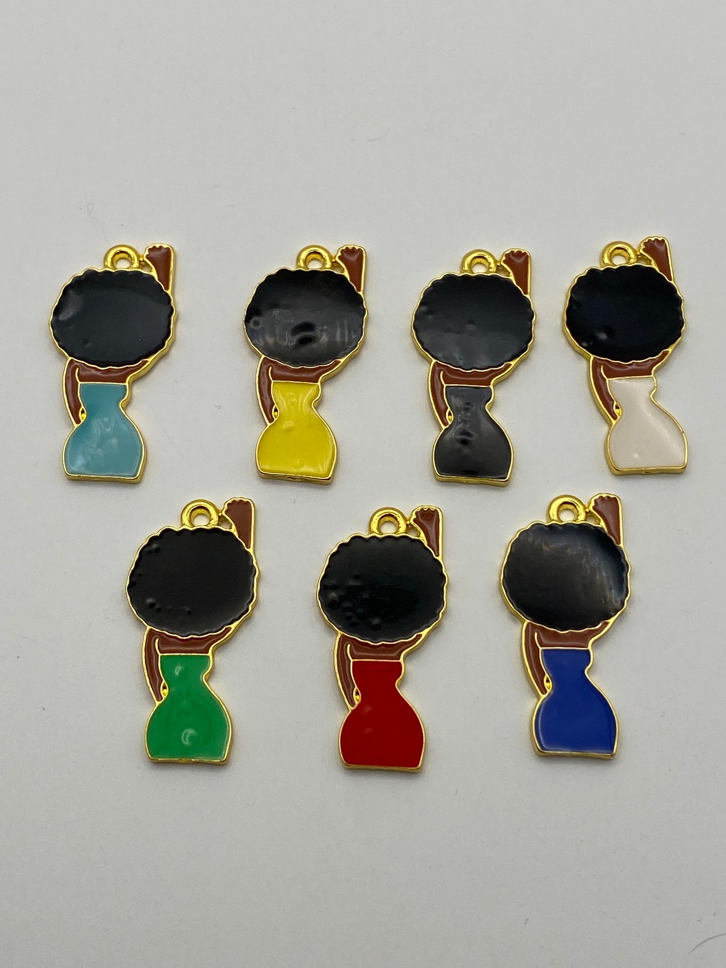 Black Girls Rock!- Metal & Acrylic Charms (1Pc)