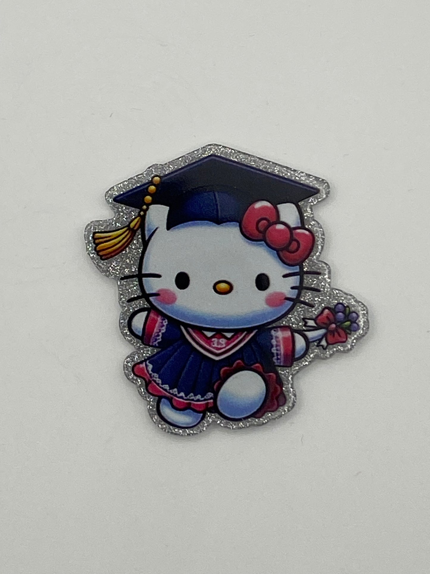 One Sided Character Glitter Acrylics- 1Pc