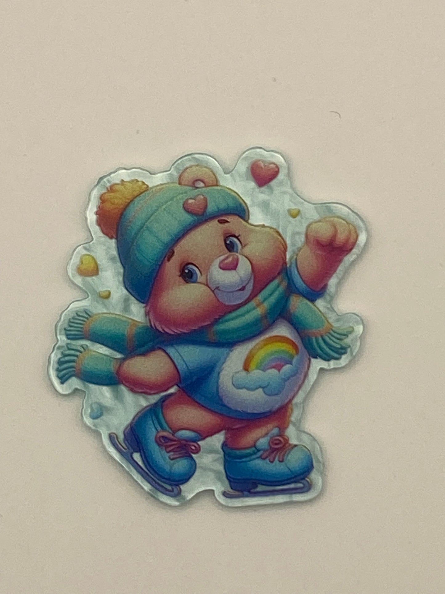 One Sided Character Glitter Acrylics- 1Pc