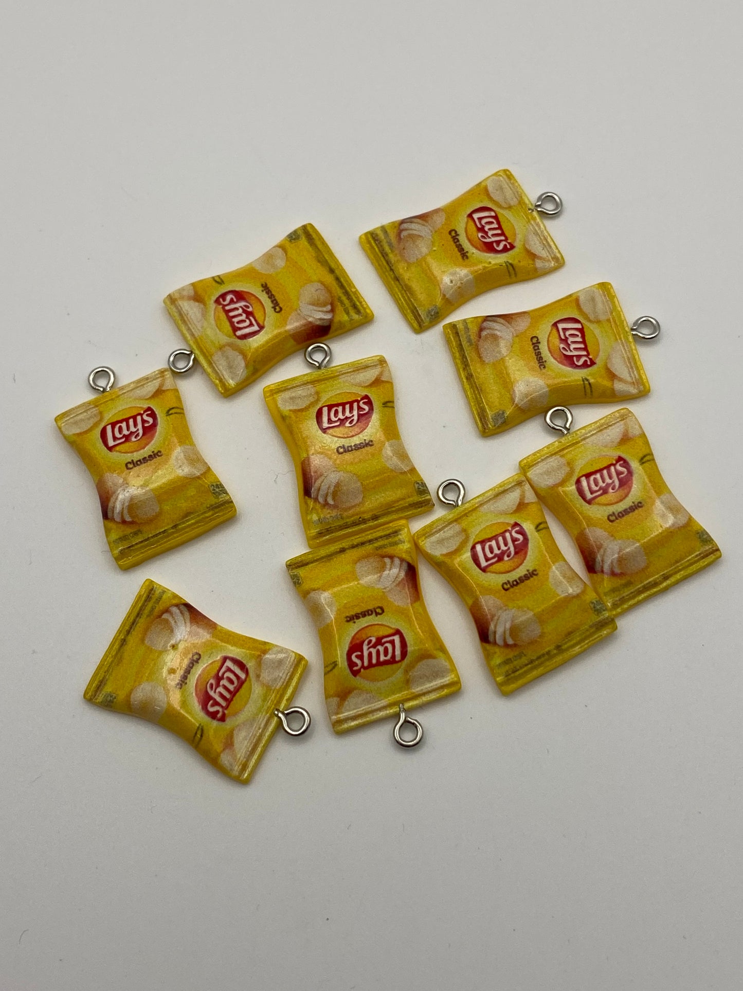 Acrylic Snack Pendant Charms (1Pc)