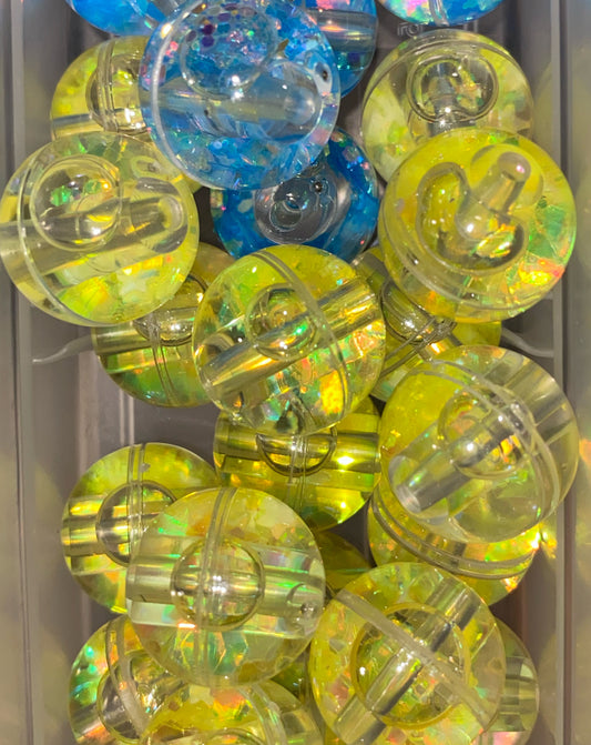 Water Beads In Various Shapes-Random Colors