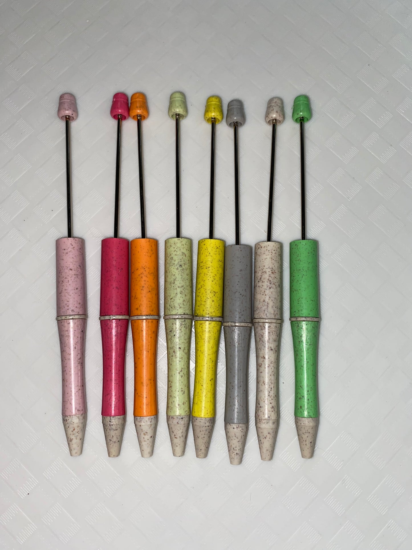 Plastic Beadable Pens In Different Styles And Colors