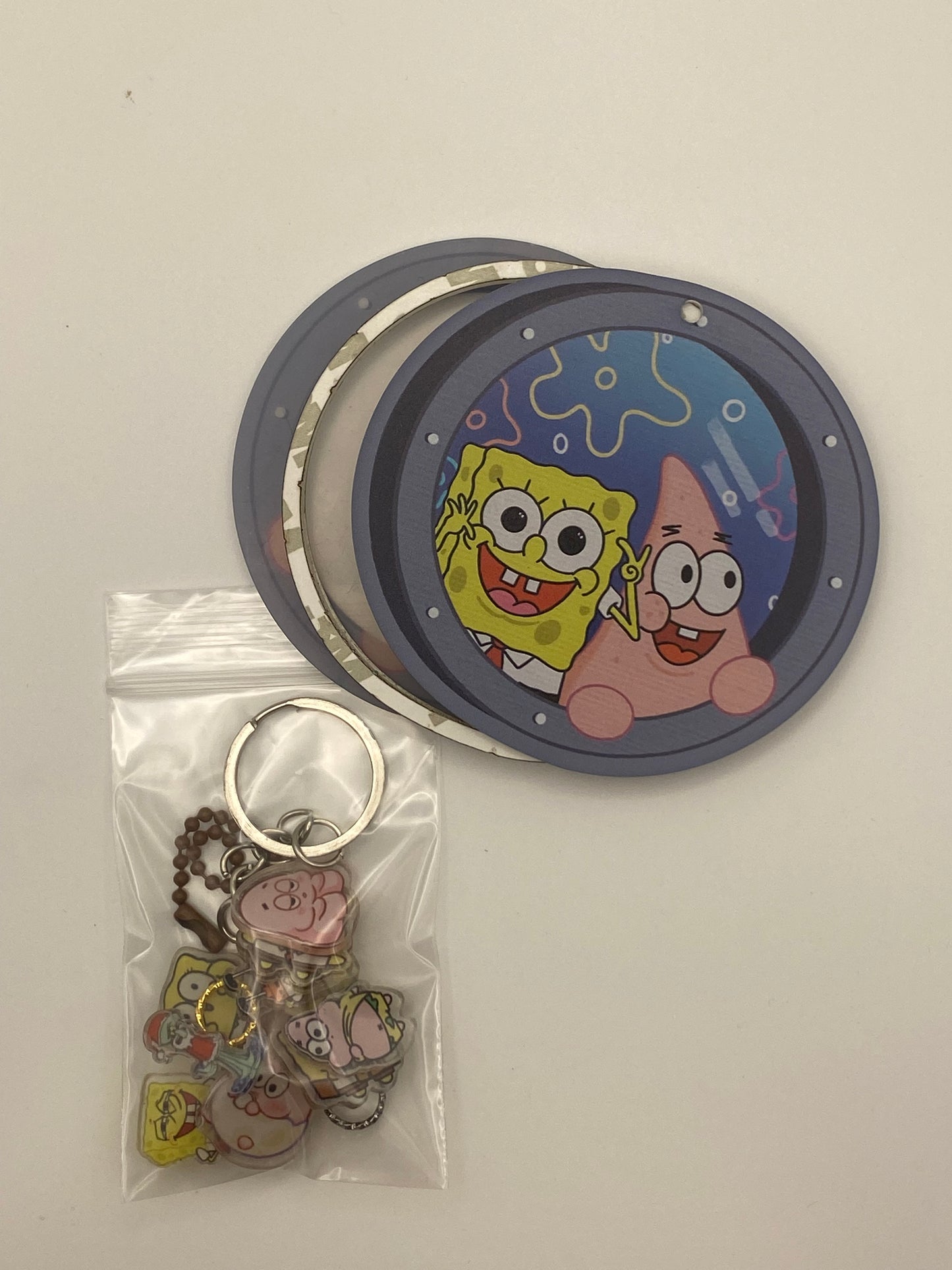 Character Acrylic Shaker Keychain Kit- Various Styles