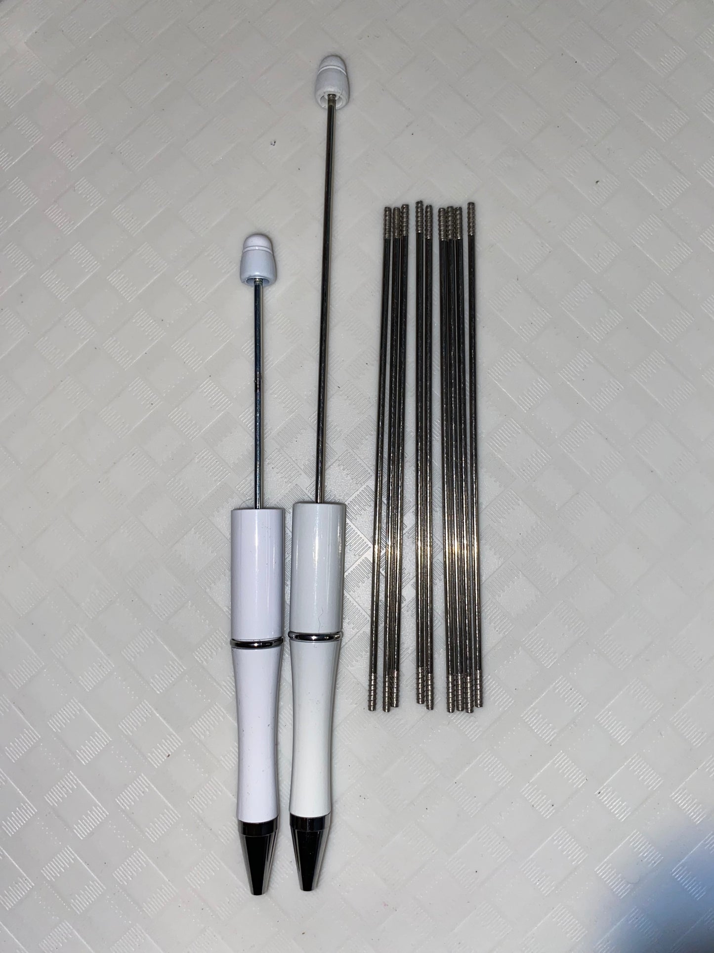 Plastic Beadable Pen Extender Bar- Adds Workable Space To Your Projects