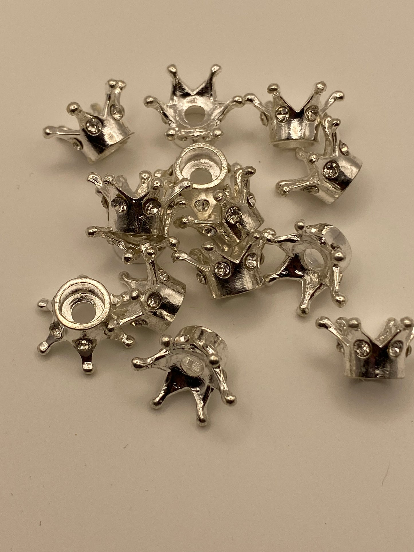 Metal Rhinestone Crowns And Spacers
