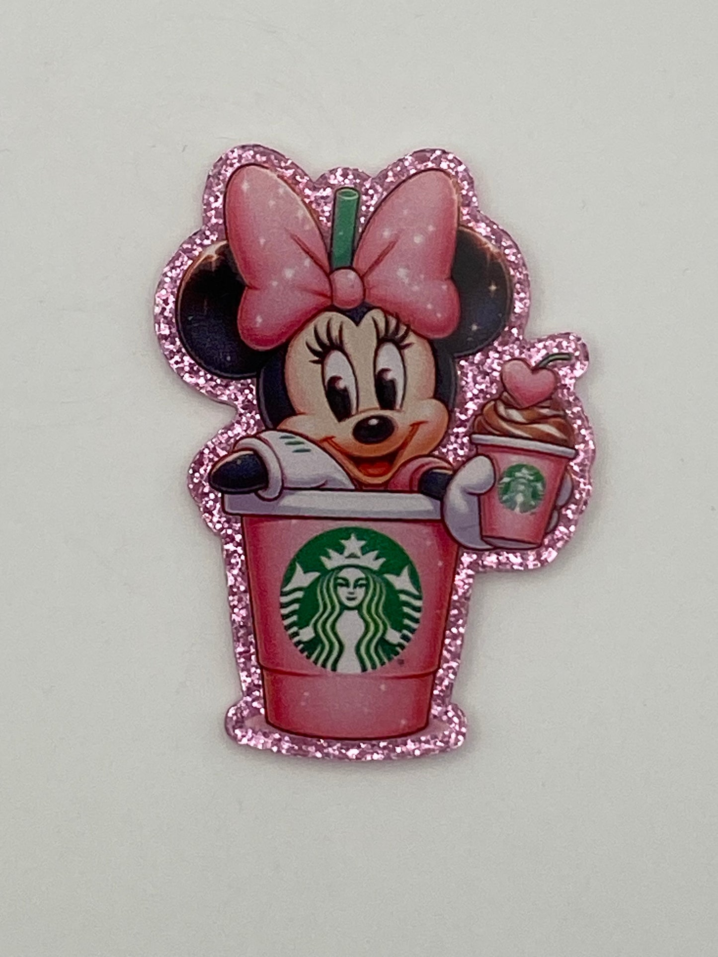 One Sided Character Glitter Acrylics- 1Pc