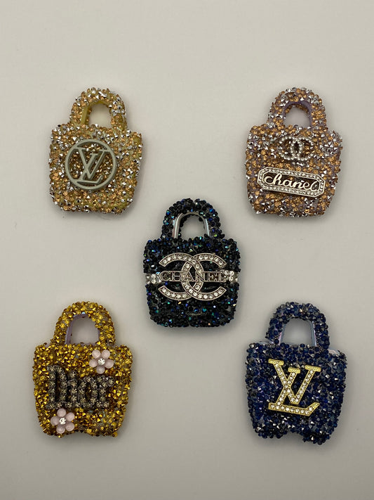 Glitter Purse Bead In Different Styles (1Pc)