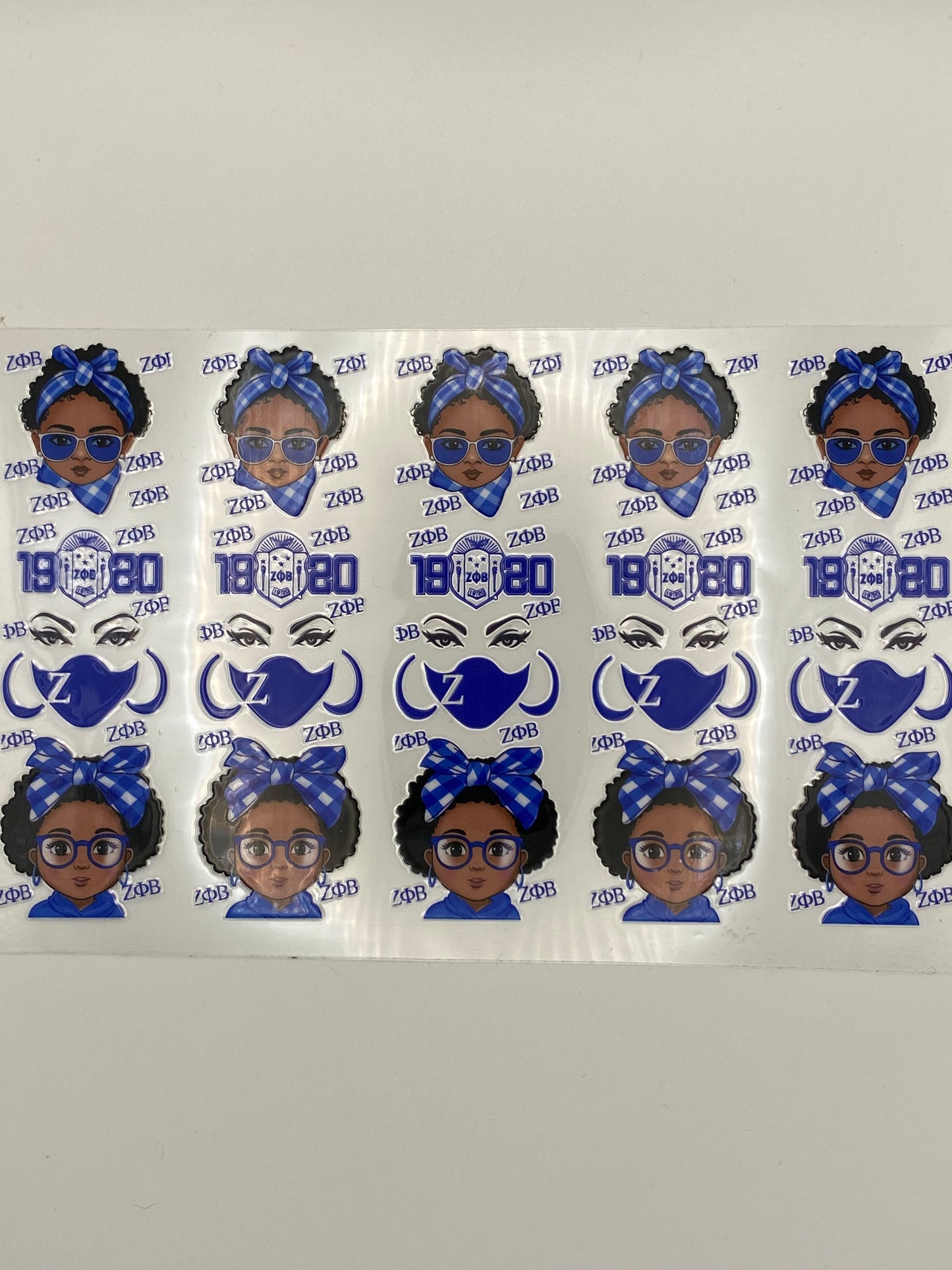 Sorority Sisters Unite- Pen & 16oz Cup Wraps UV DTF