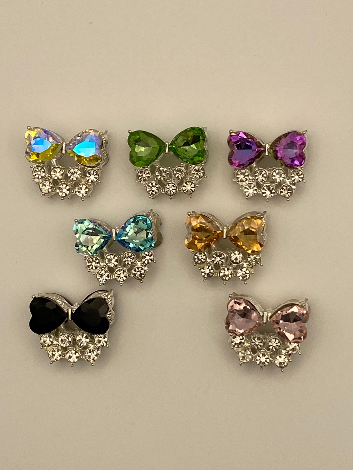 Fancy Beads W/Rhinestones & Flowers (1Pc)