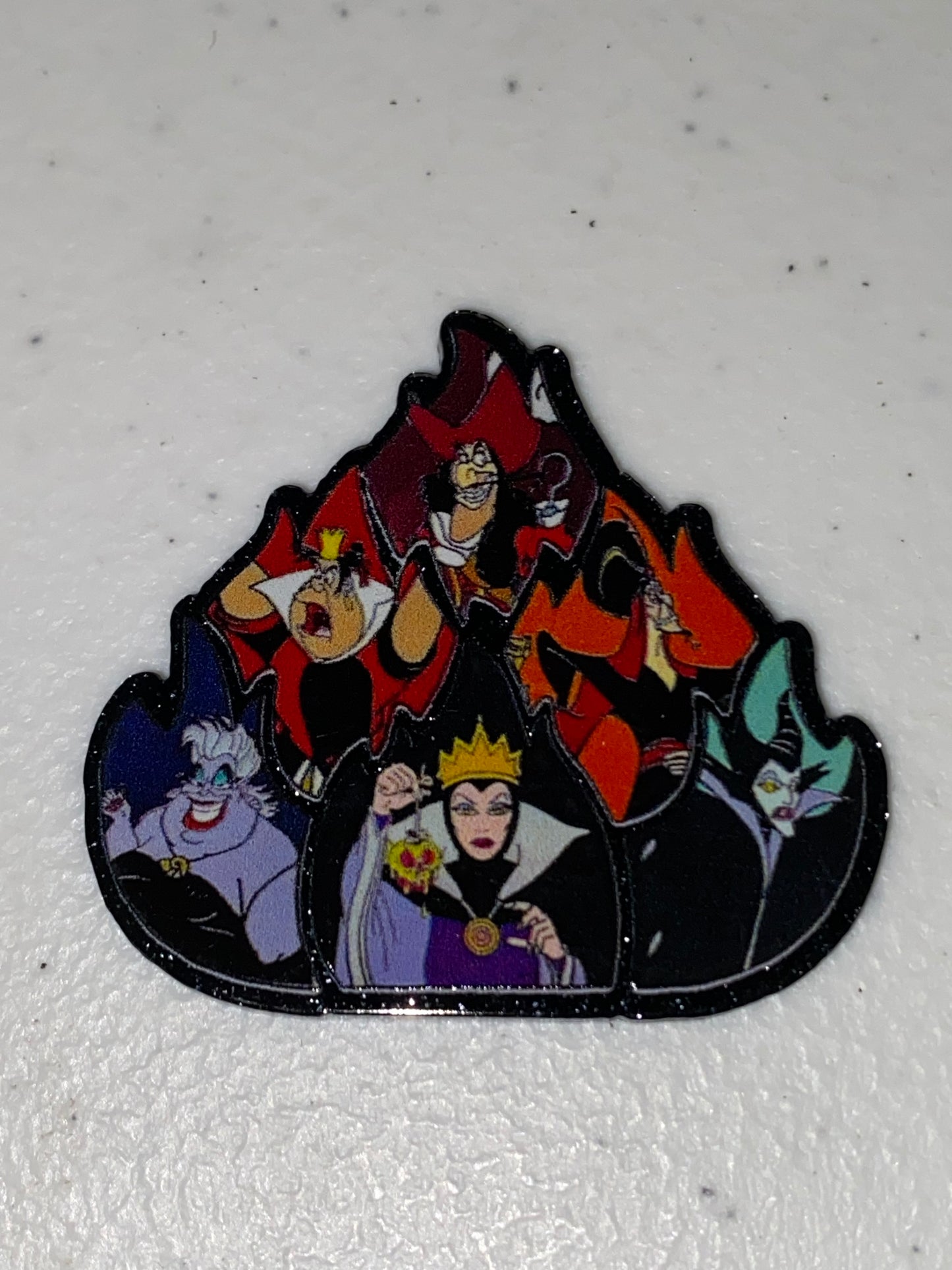 One Sided Character Glitter Acrylics- 1Pc