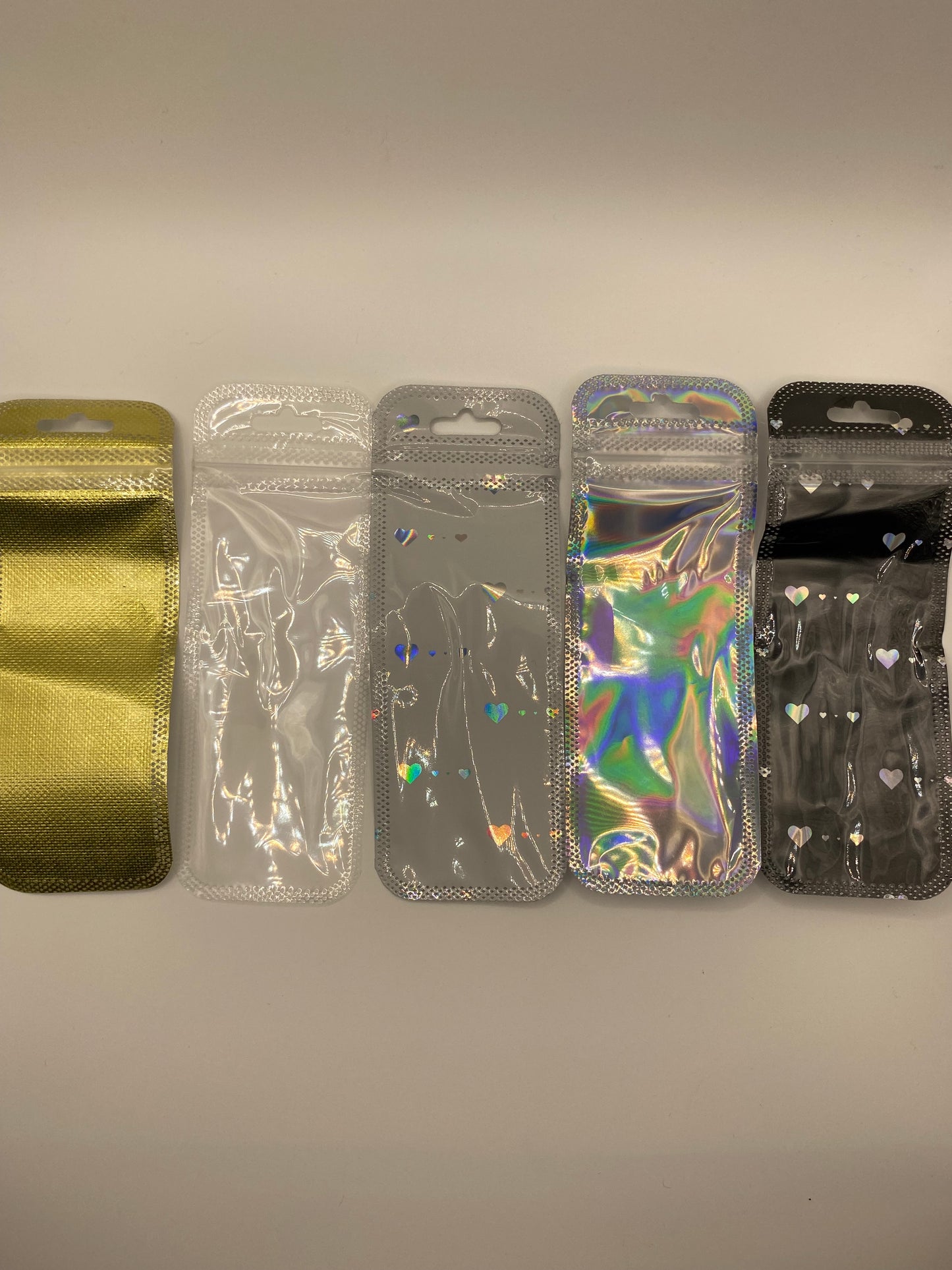 Tall & Short Foil Bags For DIY Pen Projects, Keychains, And More