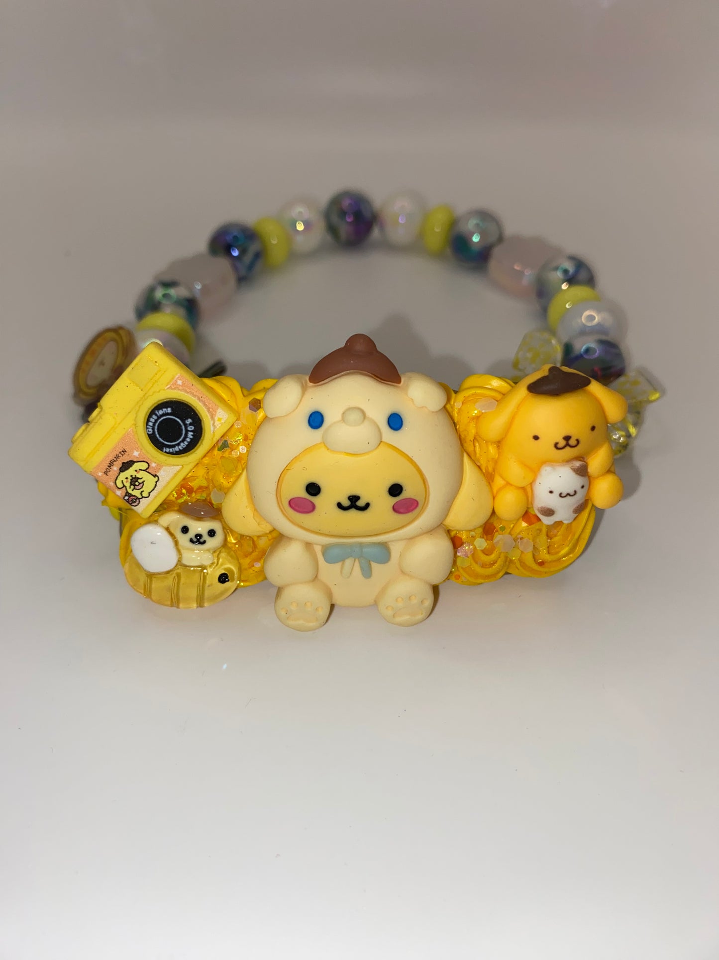 Handmade Decoden Phone Holder W/Handle