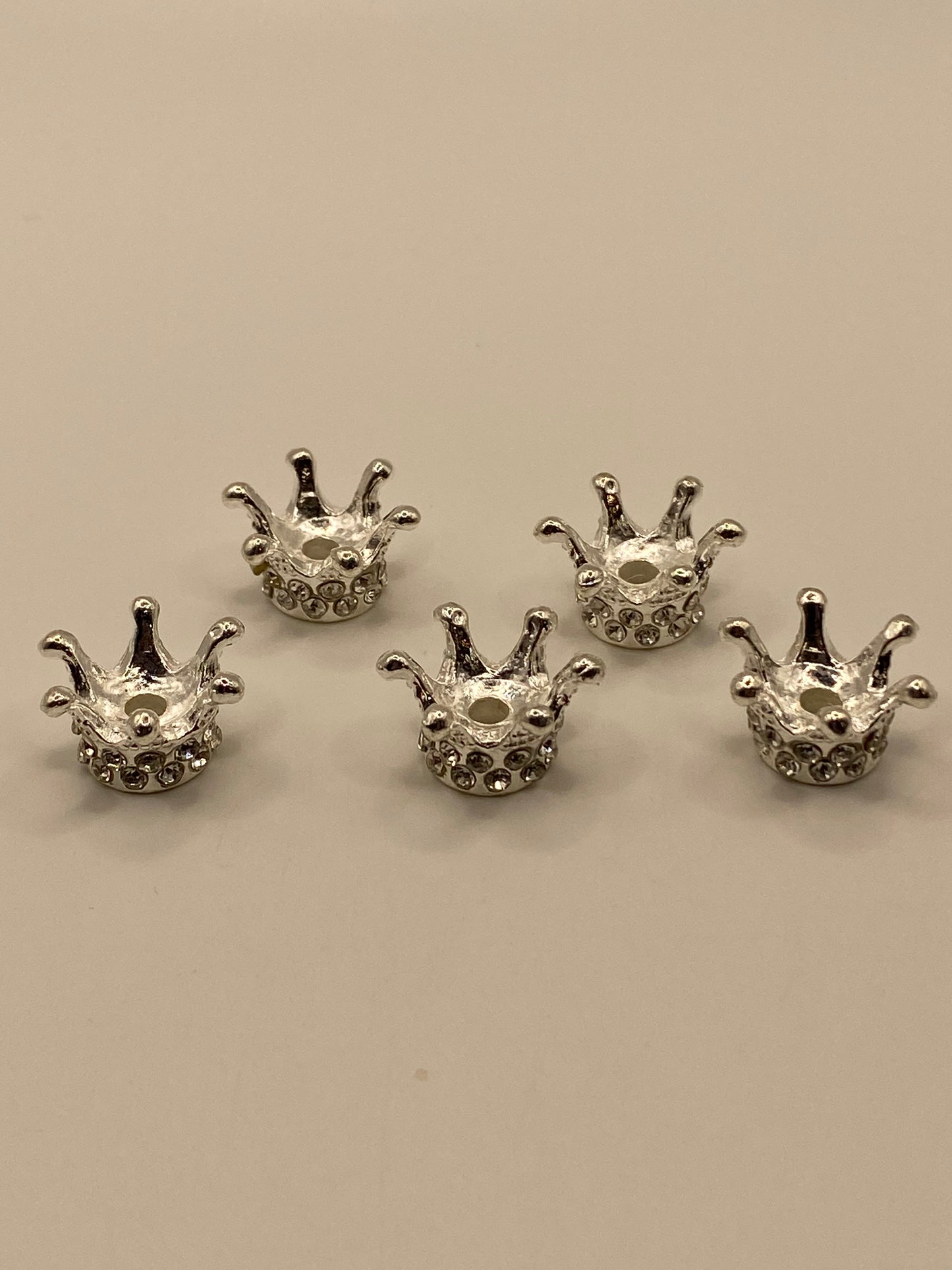 Metal Rhinestone Crowns And Spacers