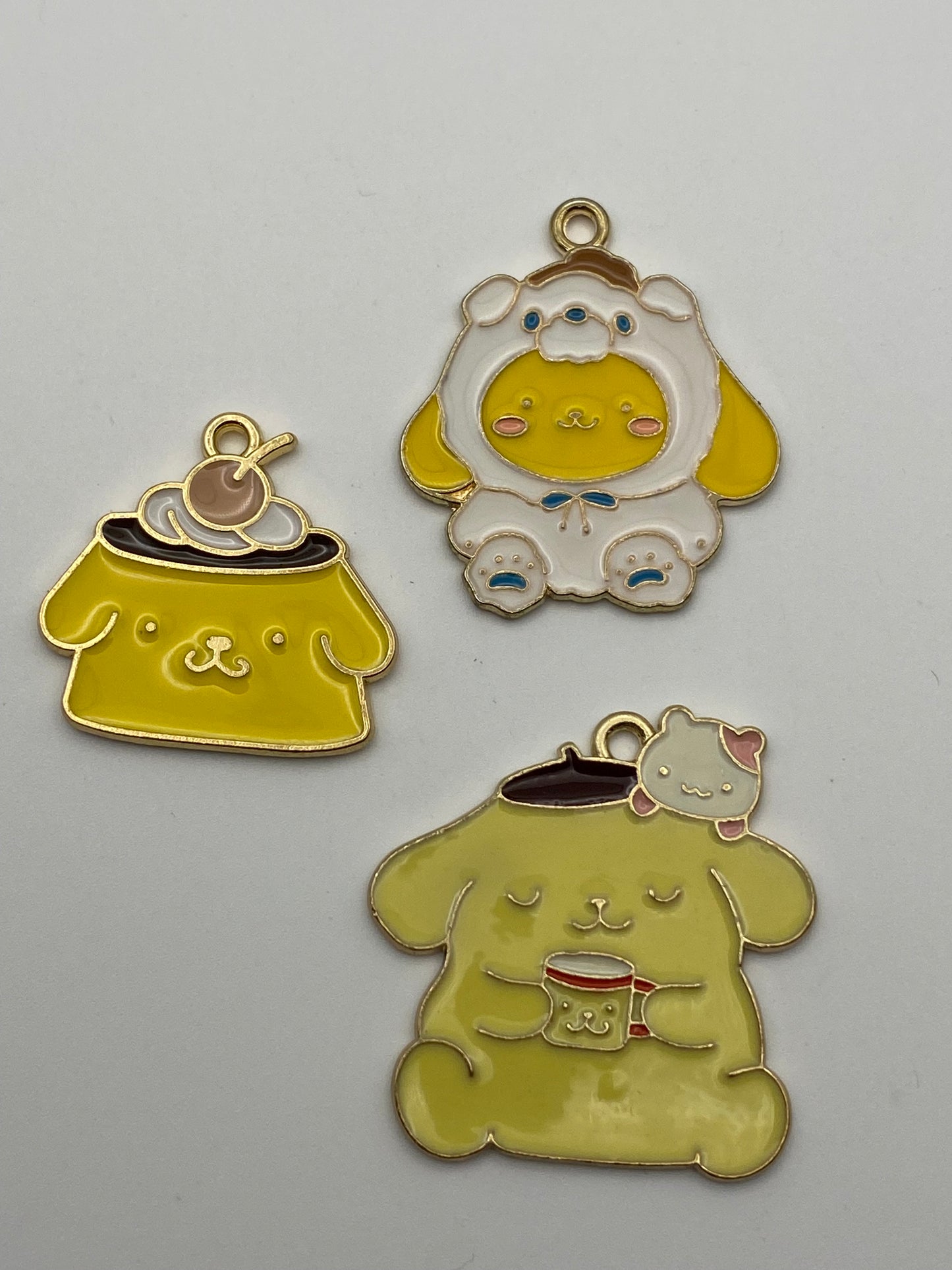 Metal Character Pendant Charms- 1Pc Unless Otherwise Noted