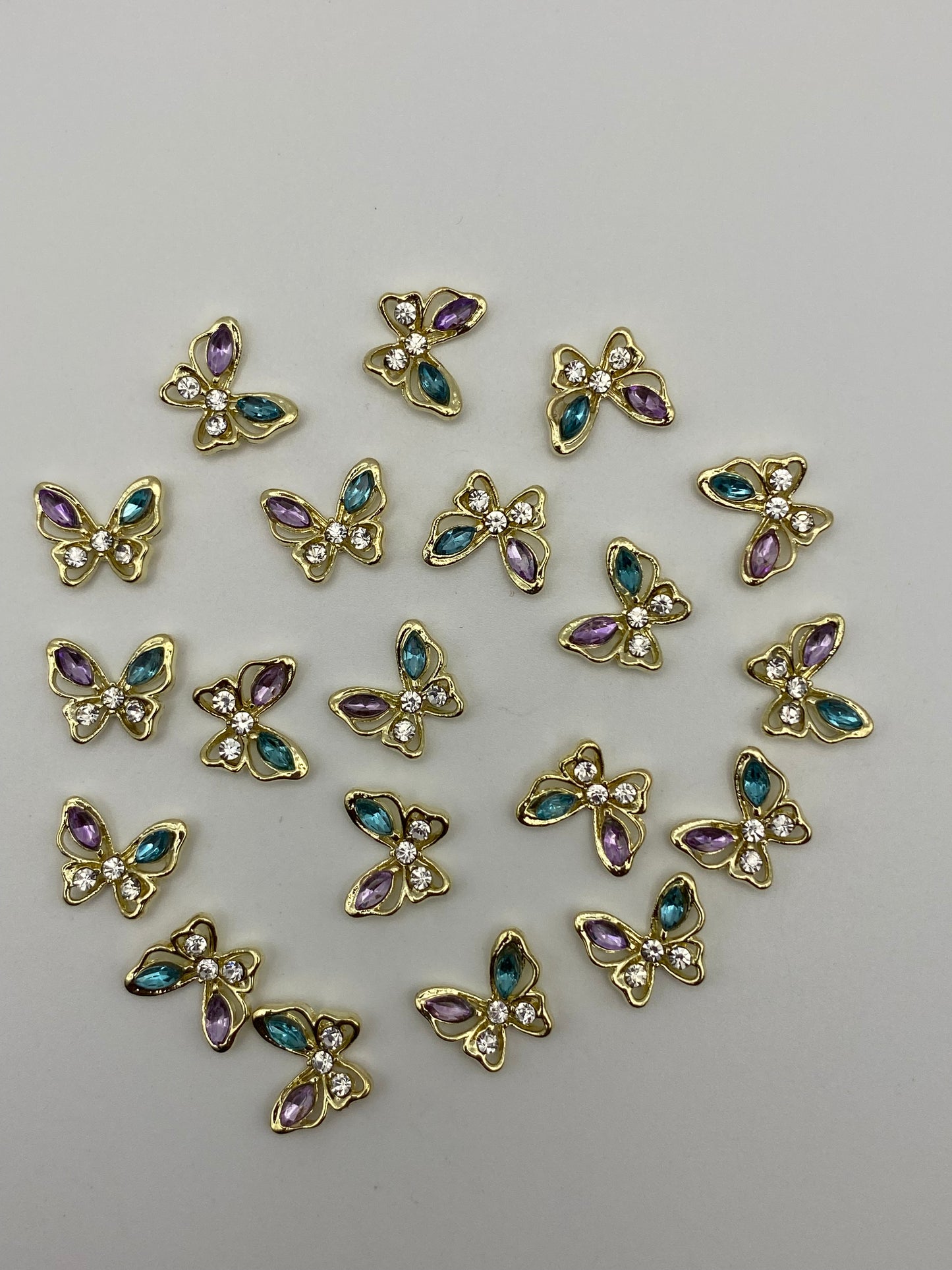 Metal Nail Charms In Different Styles- Great For DIY Beads, Pens, & More!