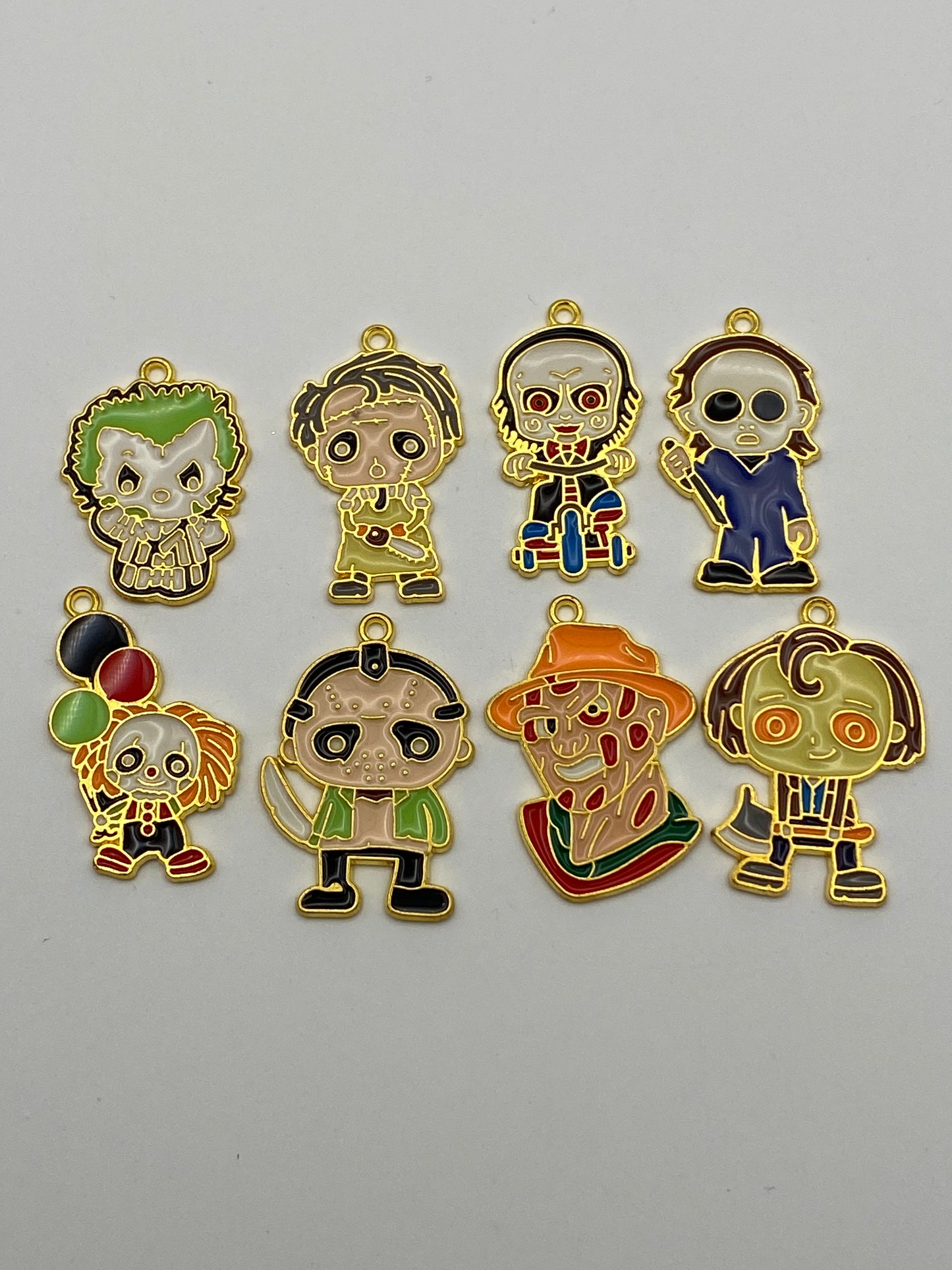 Metal Character Pendant Charms- 1Pc Unless Otherwise Noted