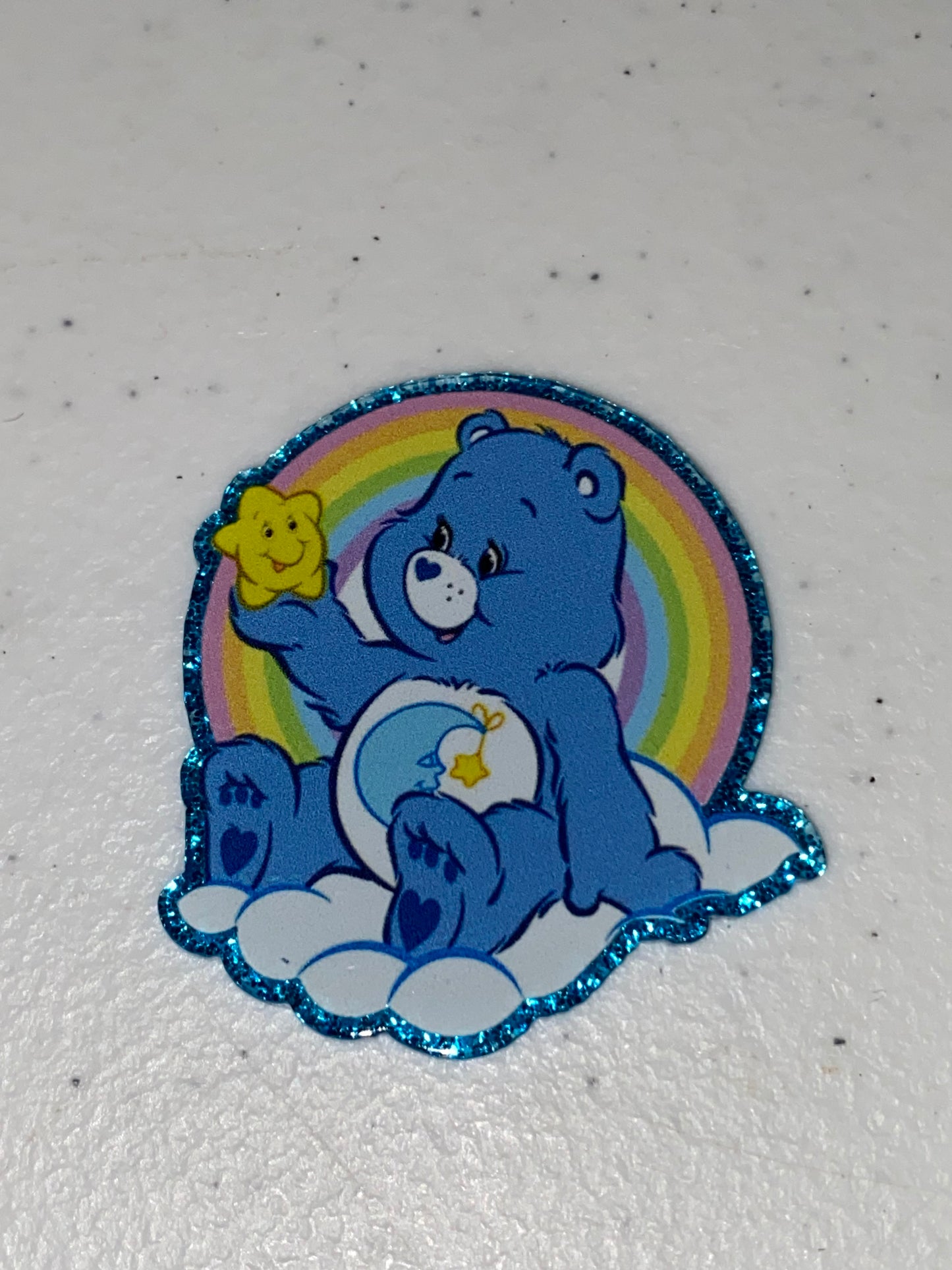 One Sided Character Glitter Acrylics- 1Pc