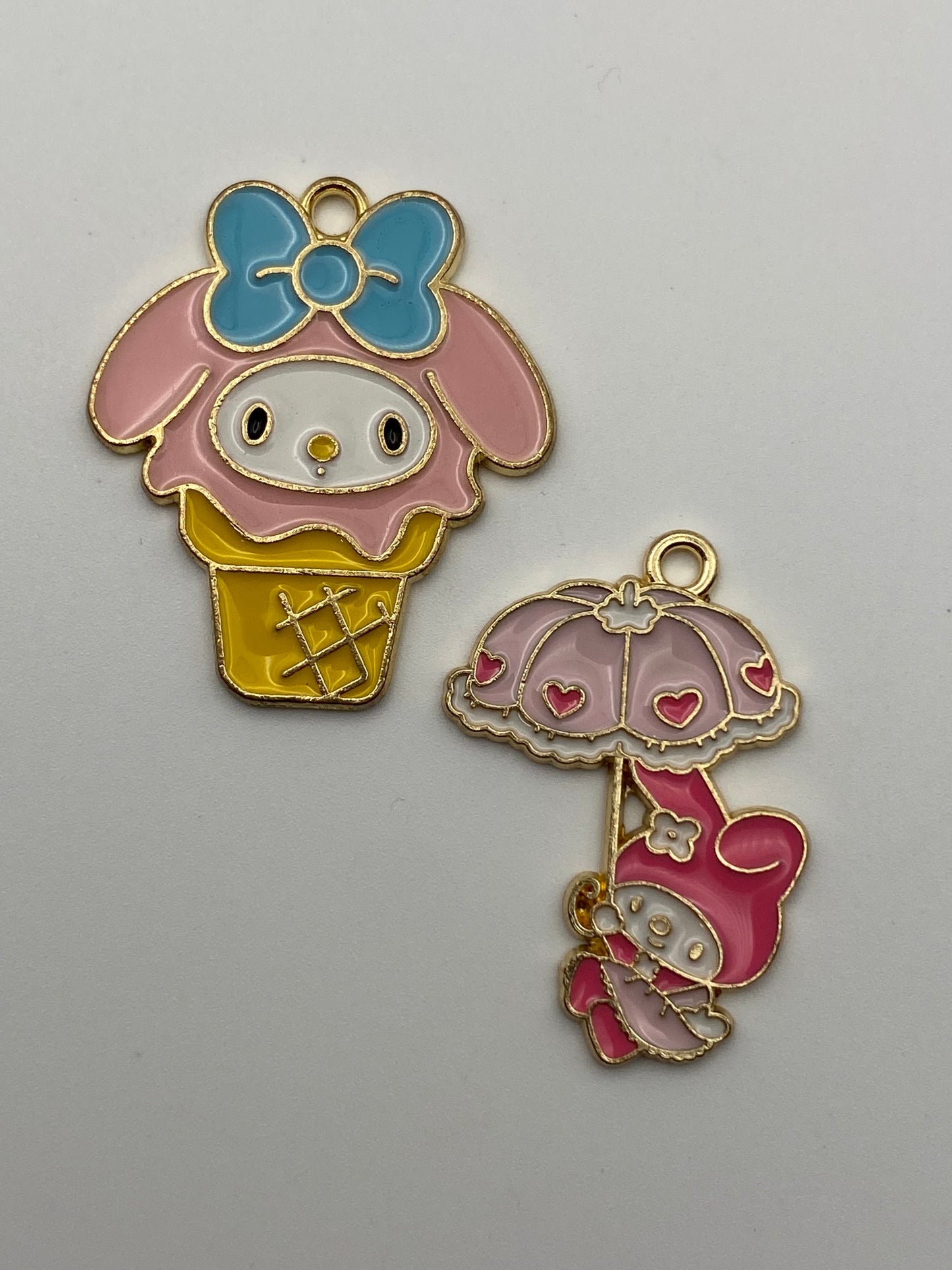 Metal Character Pendant Charms- 1Pc Unless Otherwise Noted