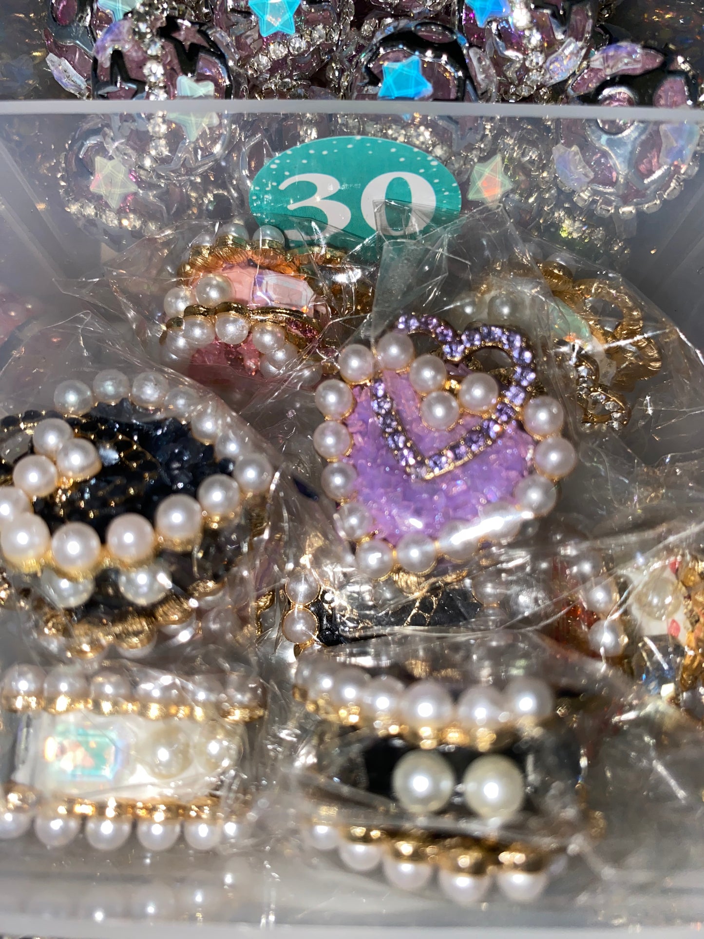 Fancy Beads- In Various Shapes & Styles (1Pc)