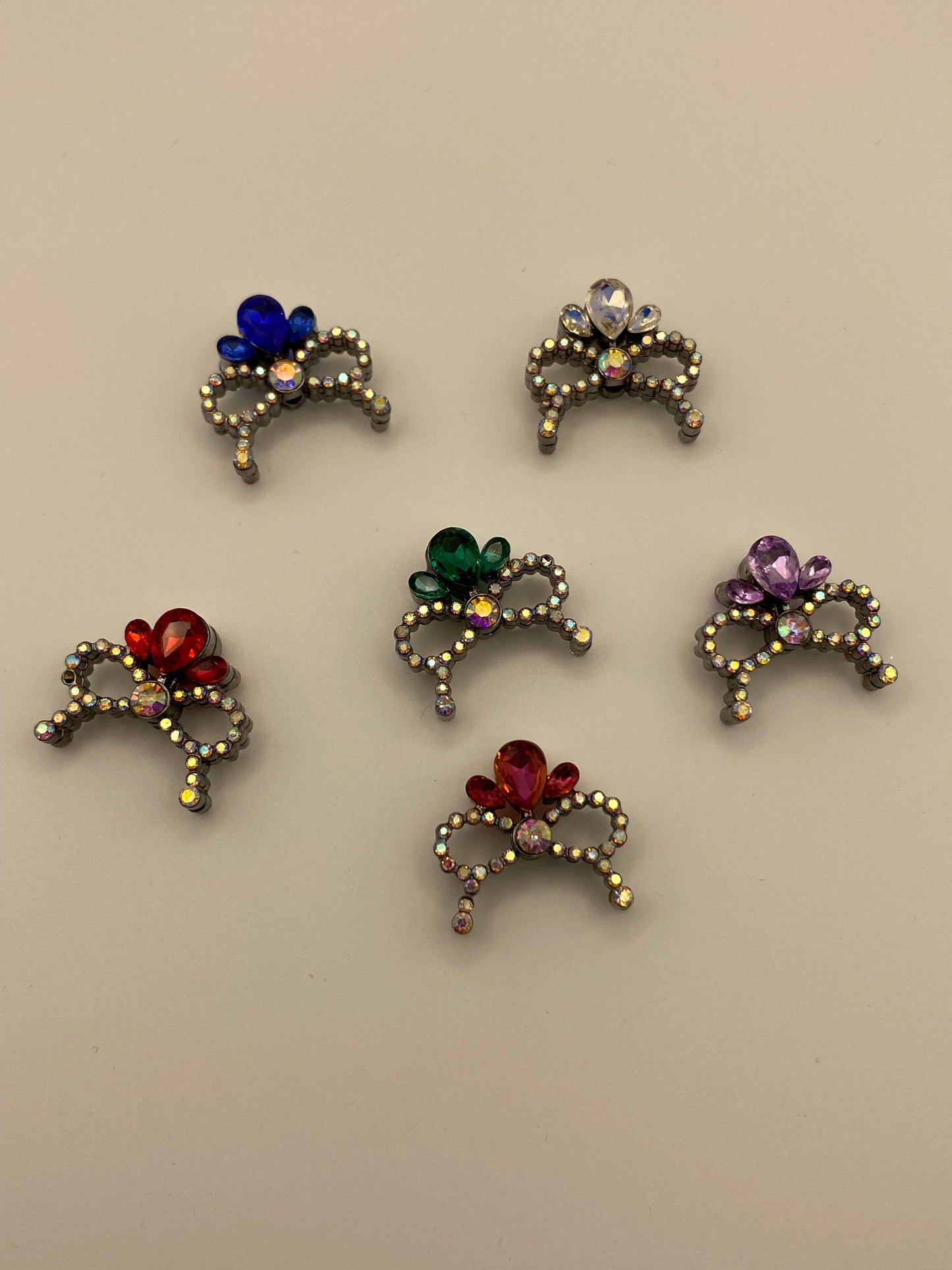 Metal Rhinestone Crowns And Spacers