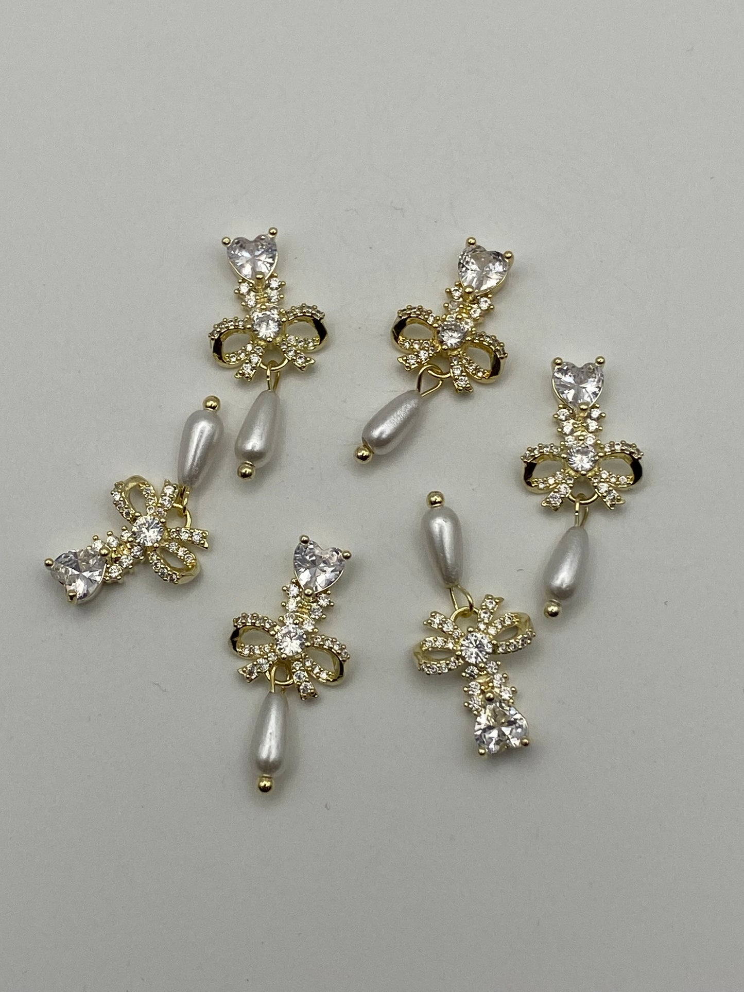 Metal Nail Charms In Different Styles- Great For DIY Beads, Pens, & More!