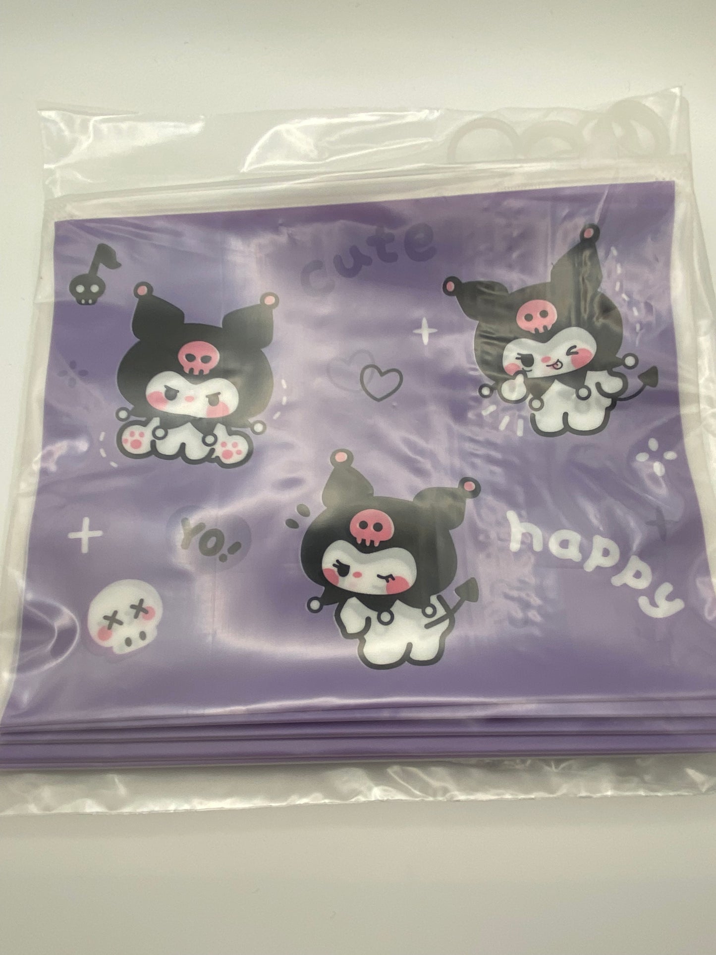 Character Zipper Bags- Great For Gifts, Freebies, Acrylics, Pens & More!