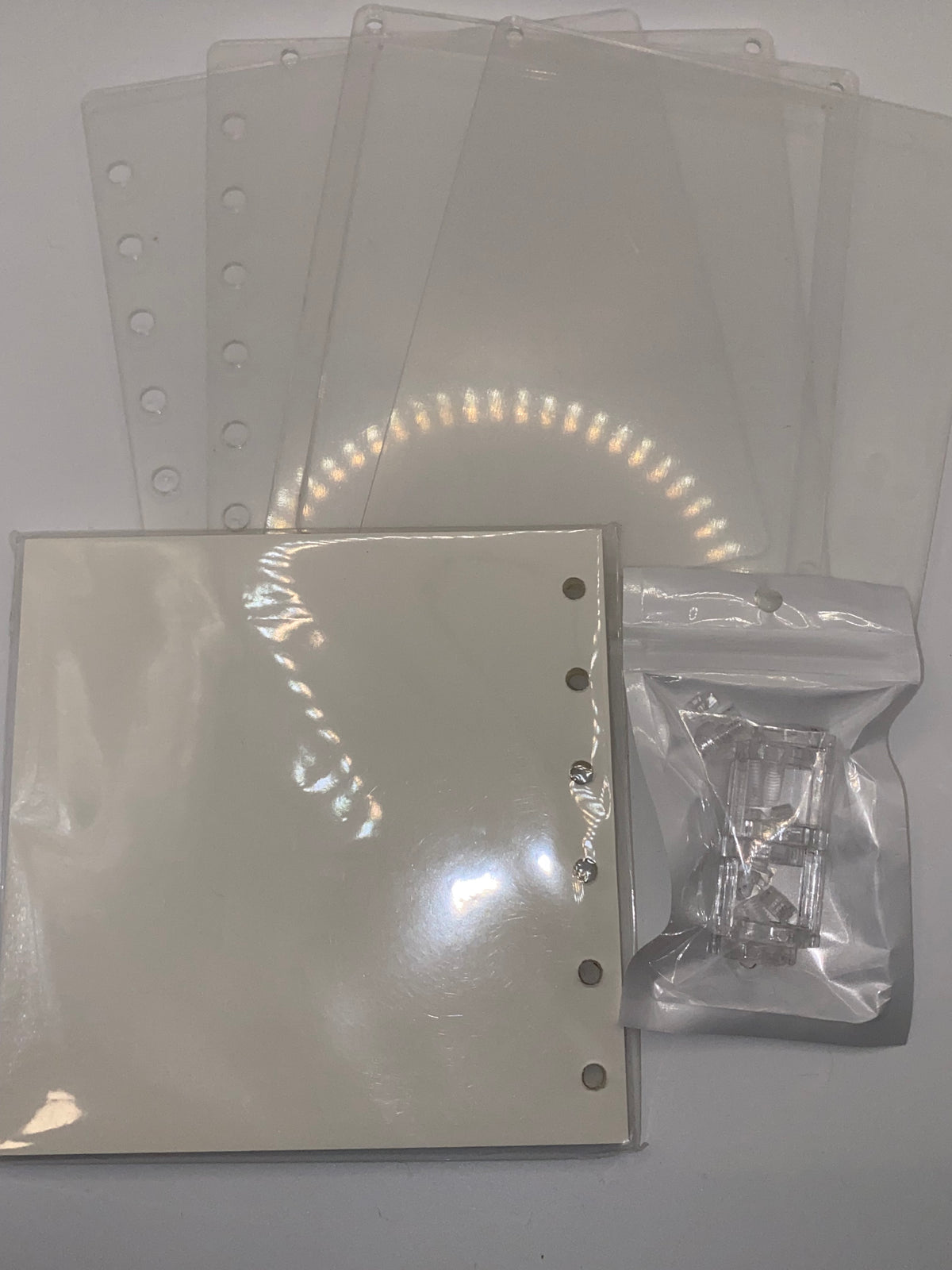 Acrylic Shaker Notebook Kit