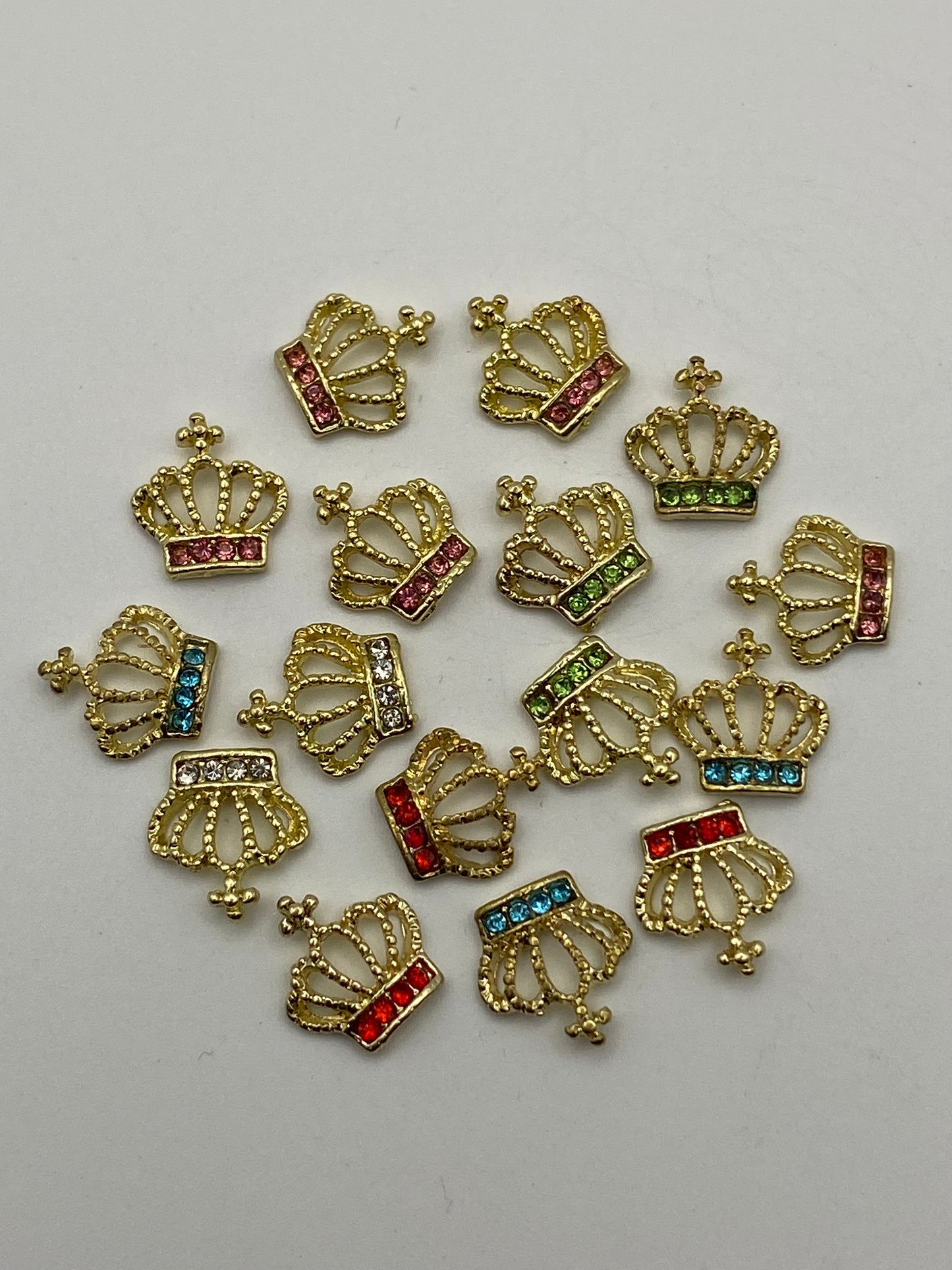 Metal Nail Charms In Different Styles- Great For DIY Beads, Pens, & More!