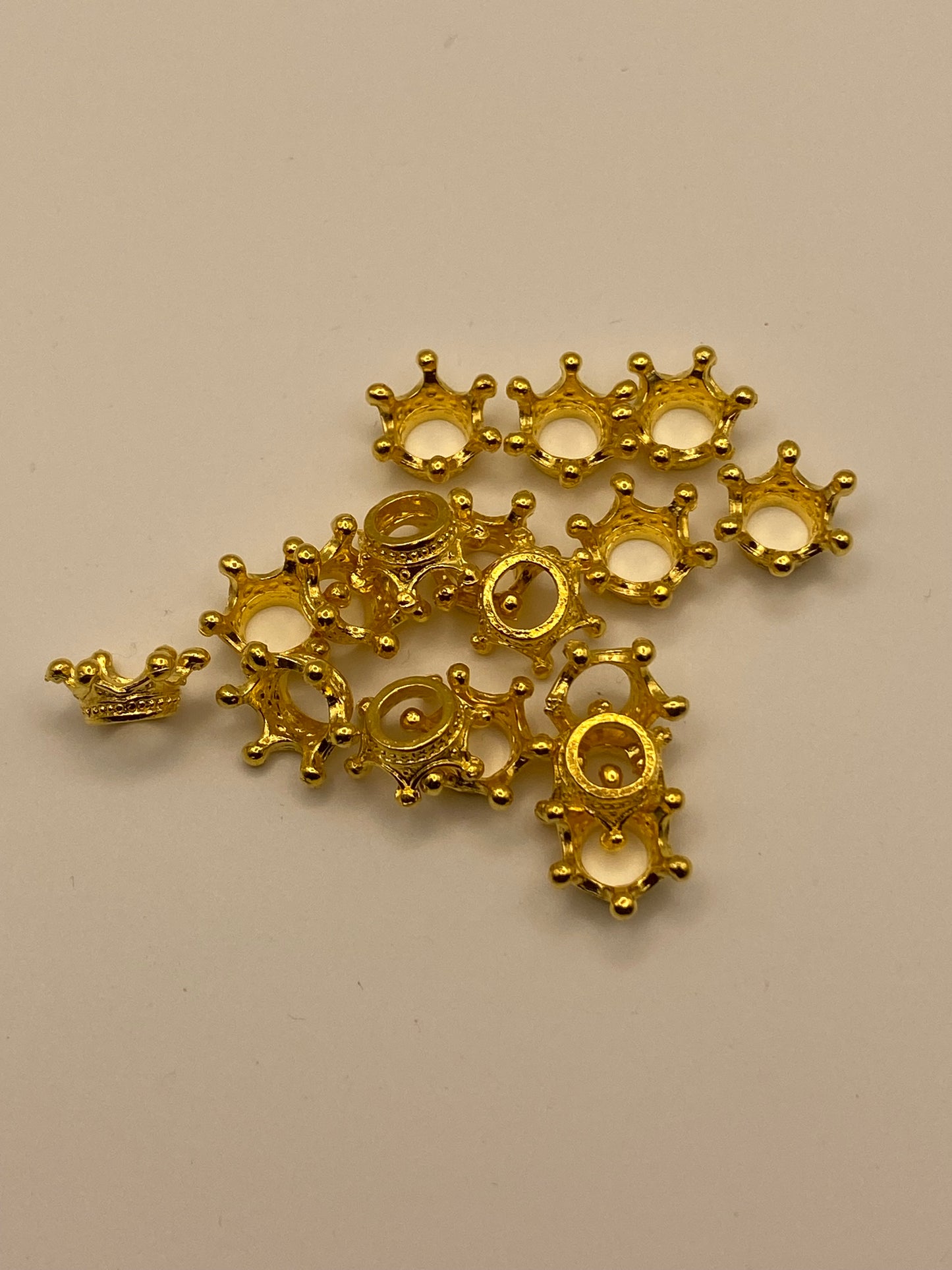 Metal Rhinestone Crowns And Spacers