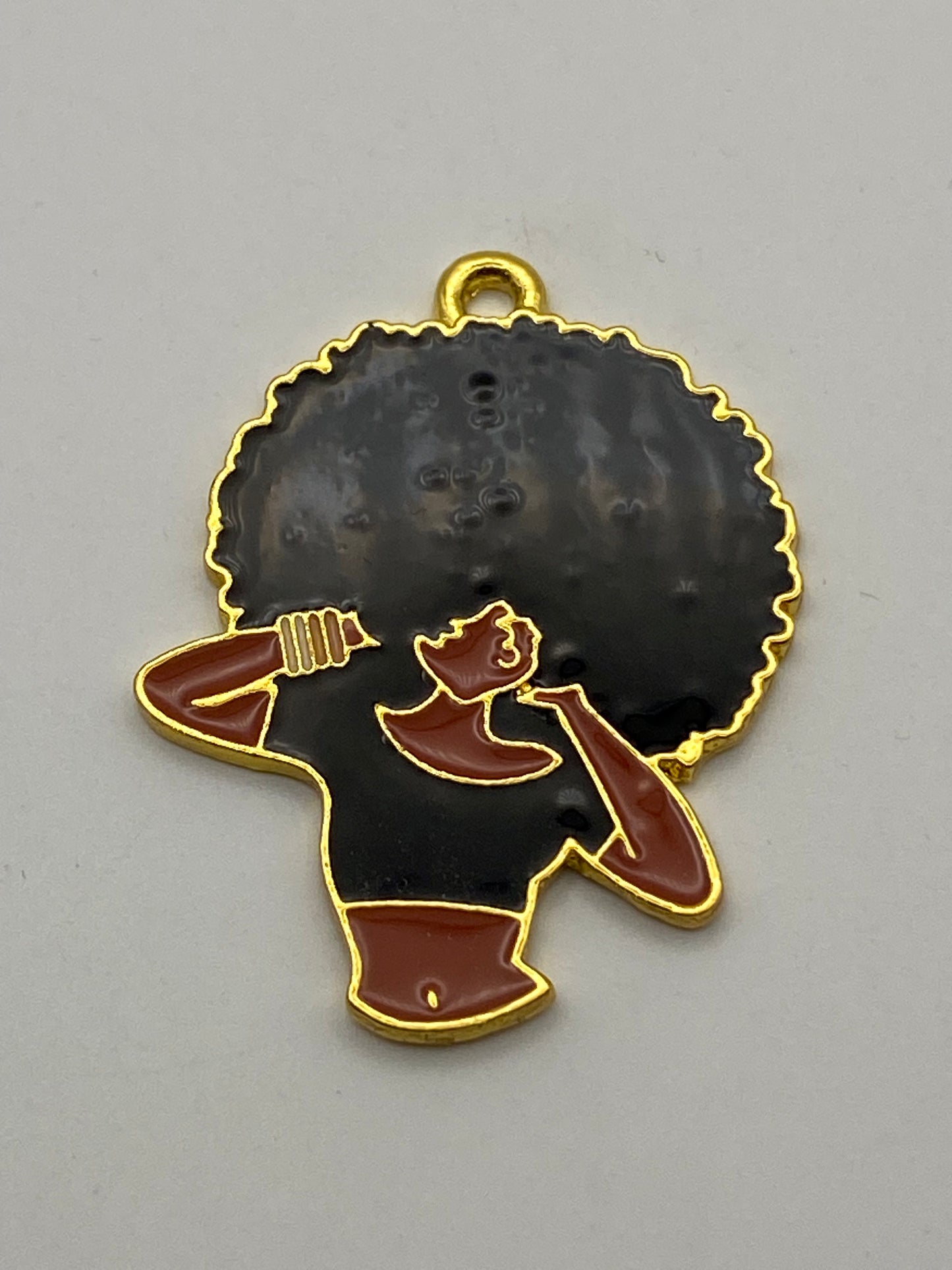 Black Girls Rock!- Metal & Acrylic Charms (1Pc)