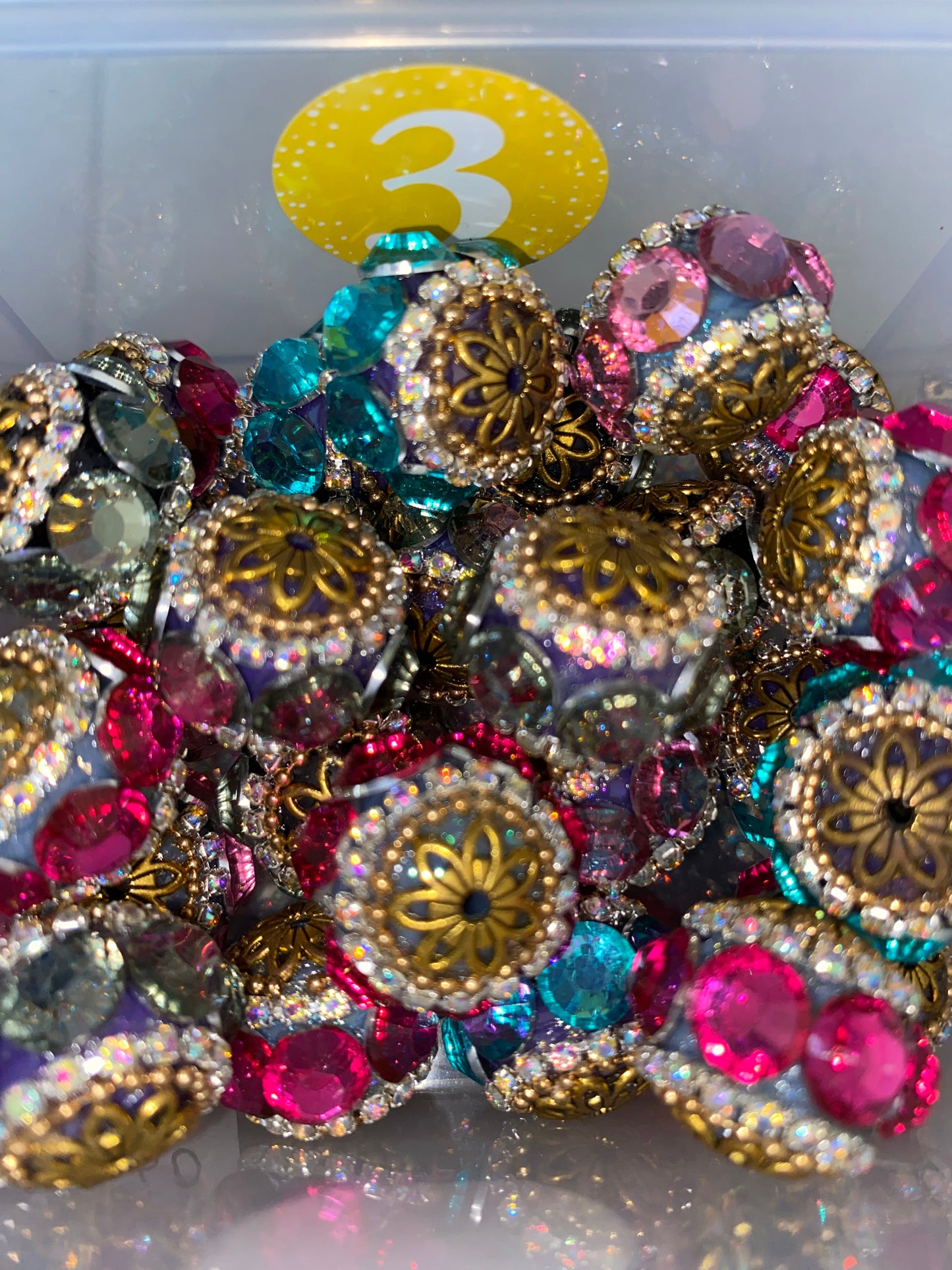 Fancy Beads- In Various Shapes & Styles (1Pc)