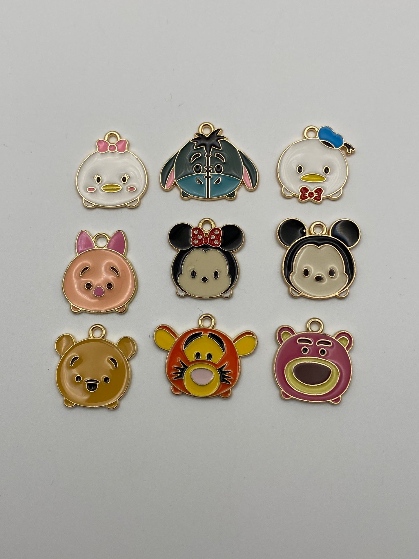 Metal Character Pendant Charms- 1Pc Unless Otherwise Noted