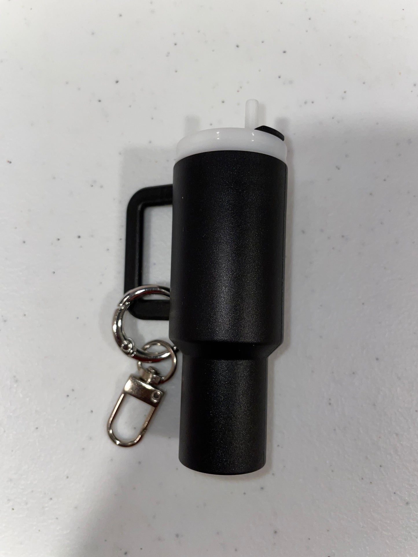 Mini Tumbler Cup Keychain- Holds Small Items