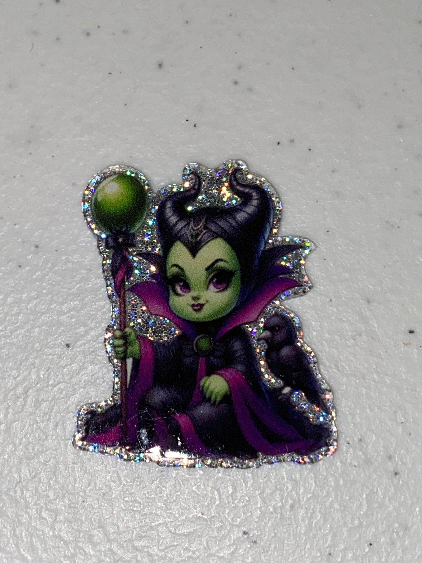 One Sided Character Glitter Acrylics- 1Pc
