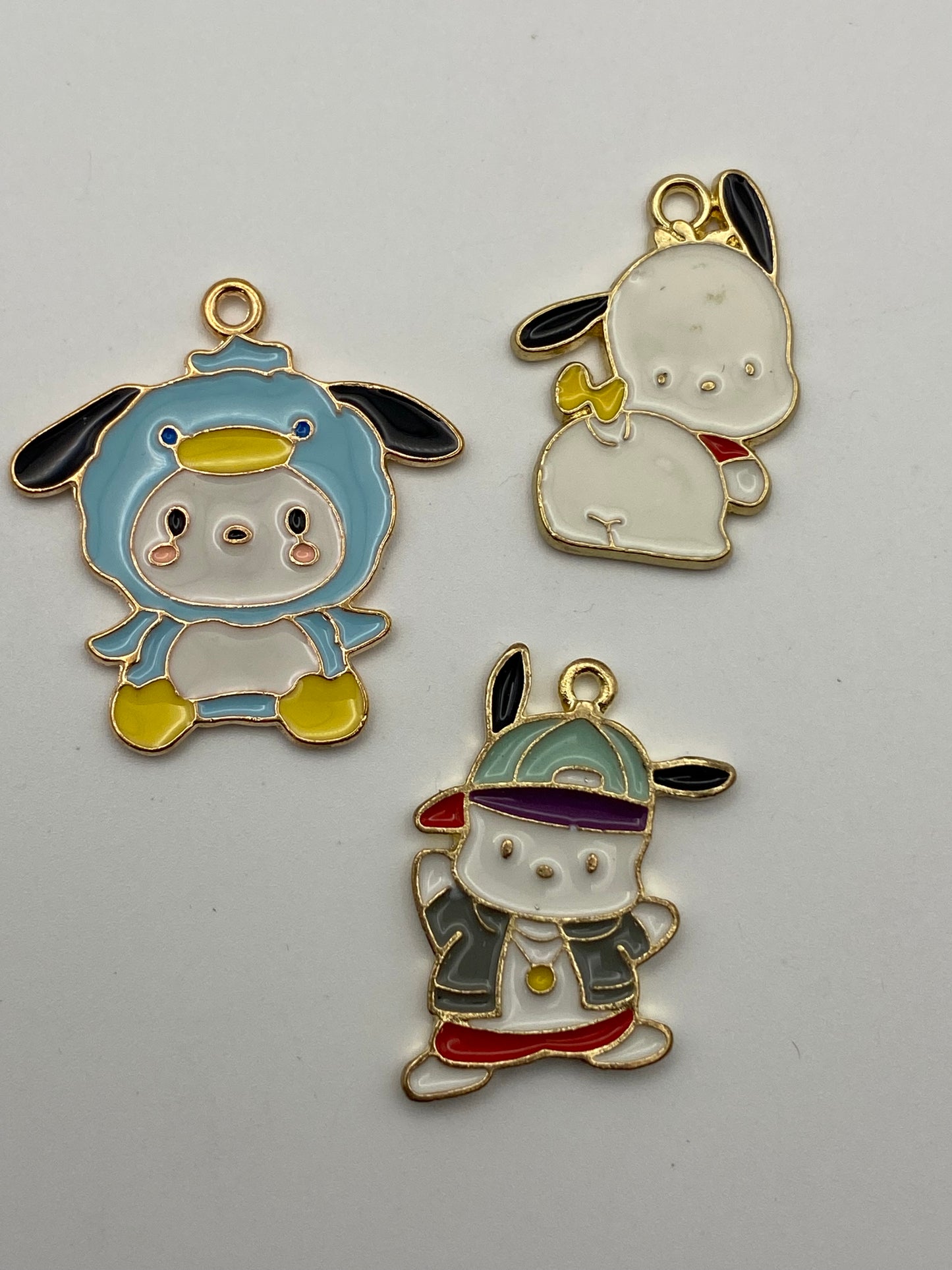 Metal Character Pendant Charms- 1Pc Unless Otherwise Noted