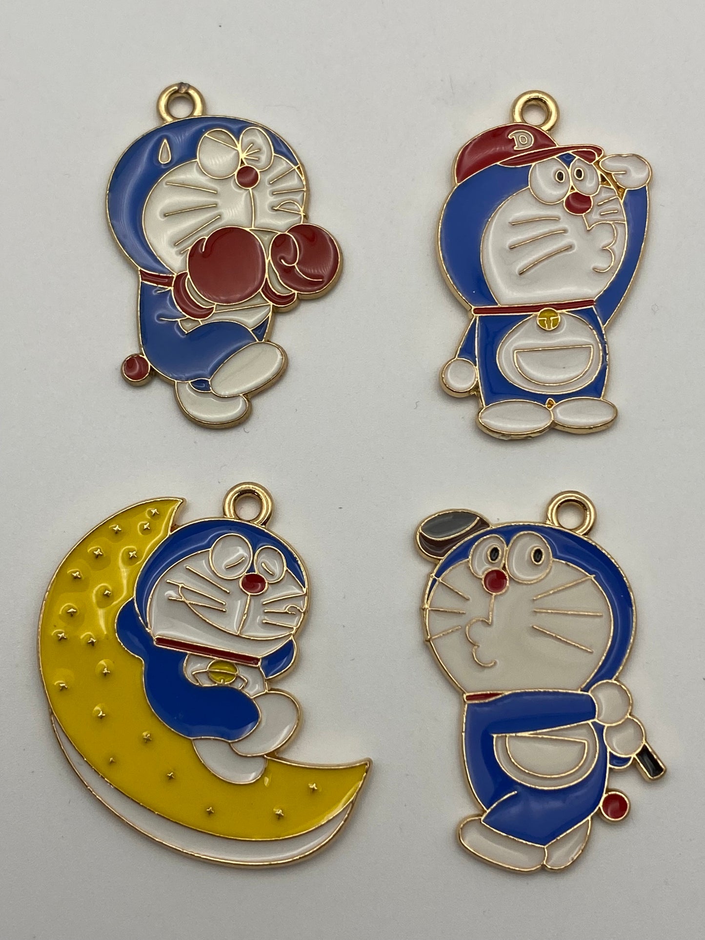 Metal Character Pendant Charms- 1Pc Unless Otherwise Noted