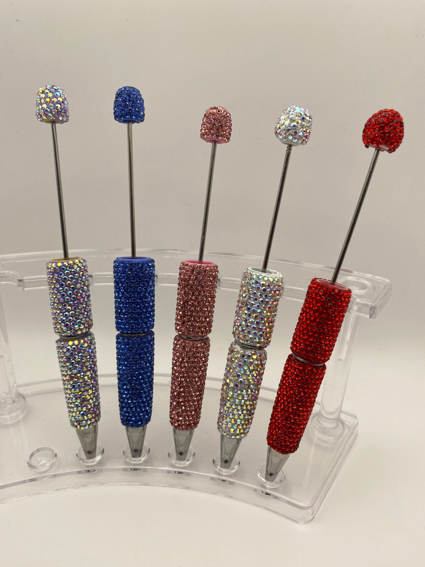 Full Body Clay W/Rhinestone Pens & Stylus (1Pc)
