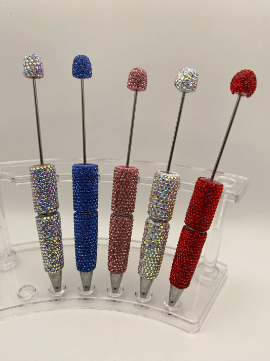 Full Body Clay W/Rhinestone Pens & Stylus (1Pc)