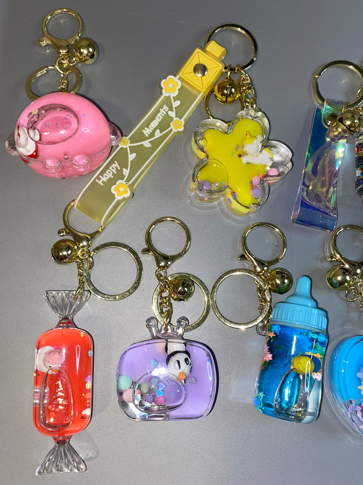Water Pendant Keychains
