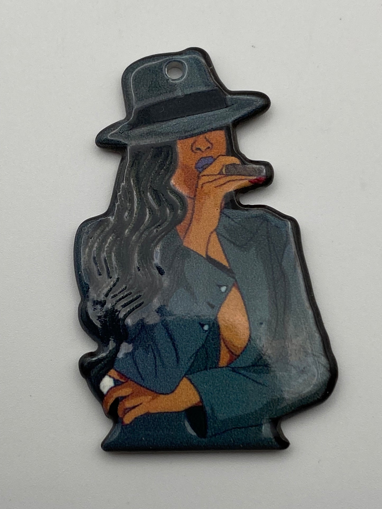 Black Girls Rock!- Metal & Acrylic Charms (1Pc)
