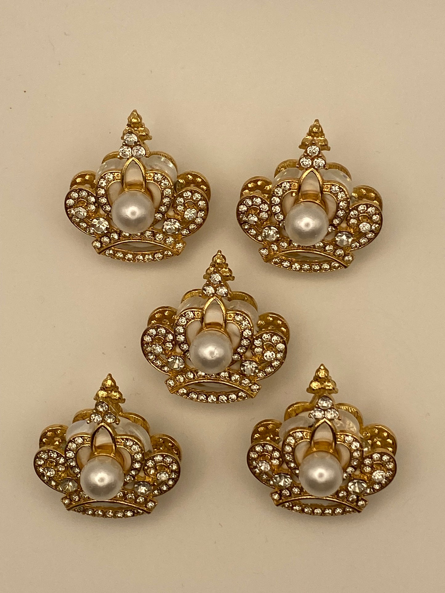 Fancy Beads W/Rhinestones & Flowers (1Pc)
