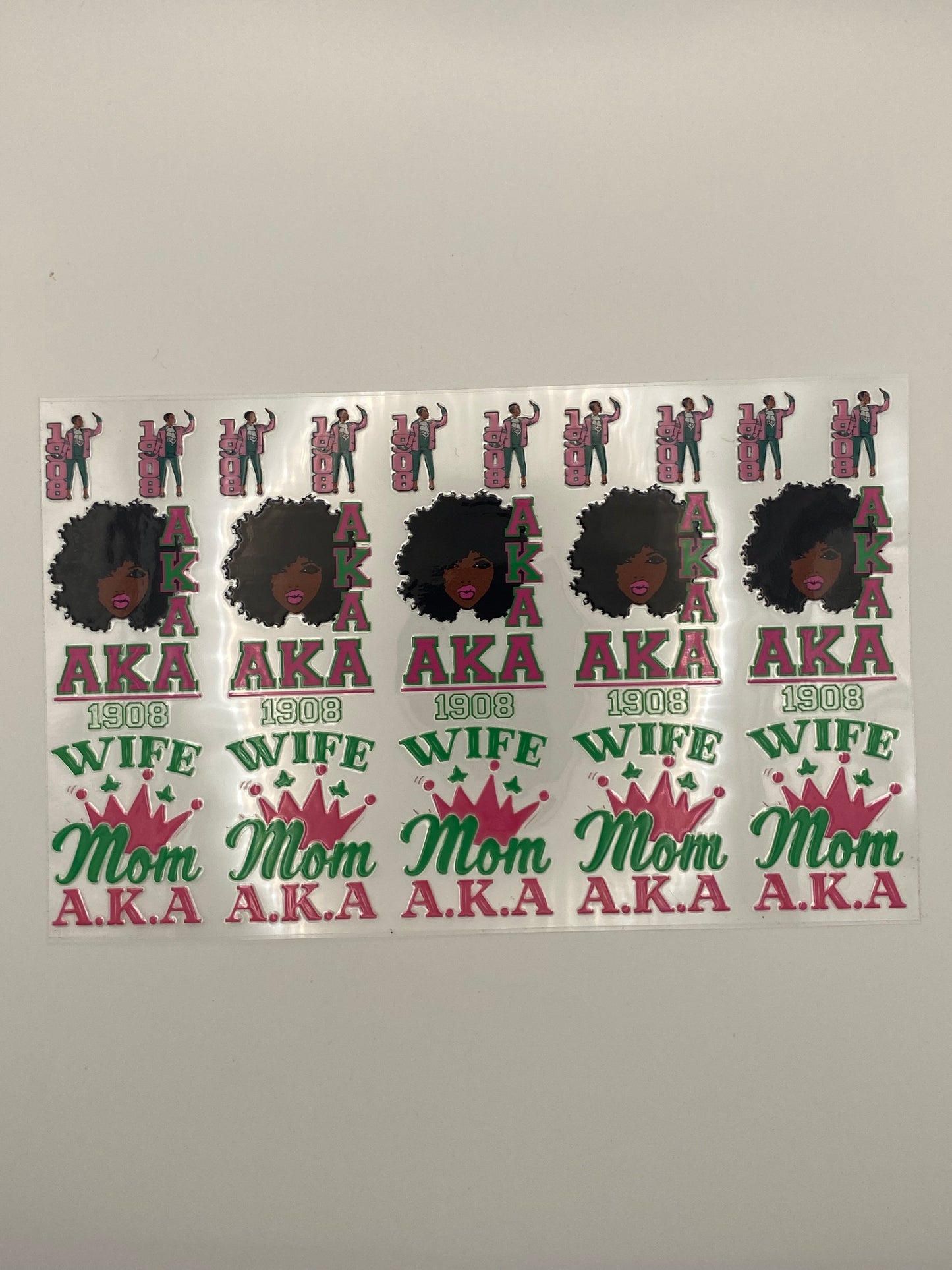 Sorority Sisters Unite- Pen & 16oz Cup Wraps UV DTF