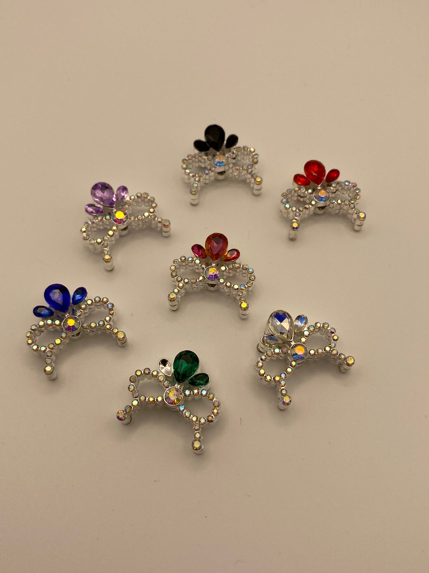 Metal Rhinestone Crowns And Spacers