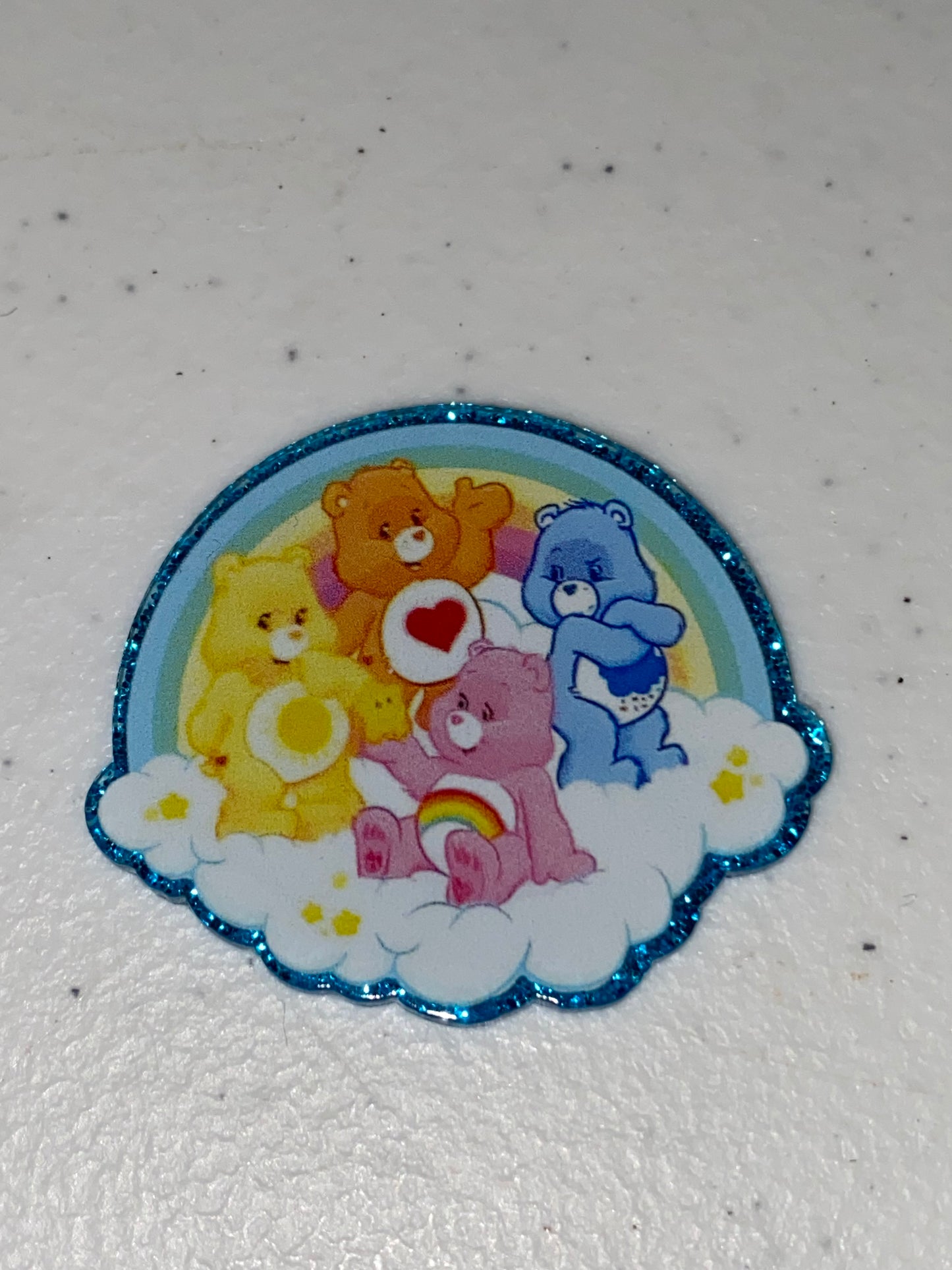 One Sided Character Glitter Acrylics- 1Pc