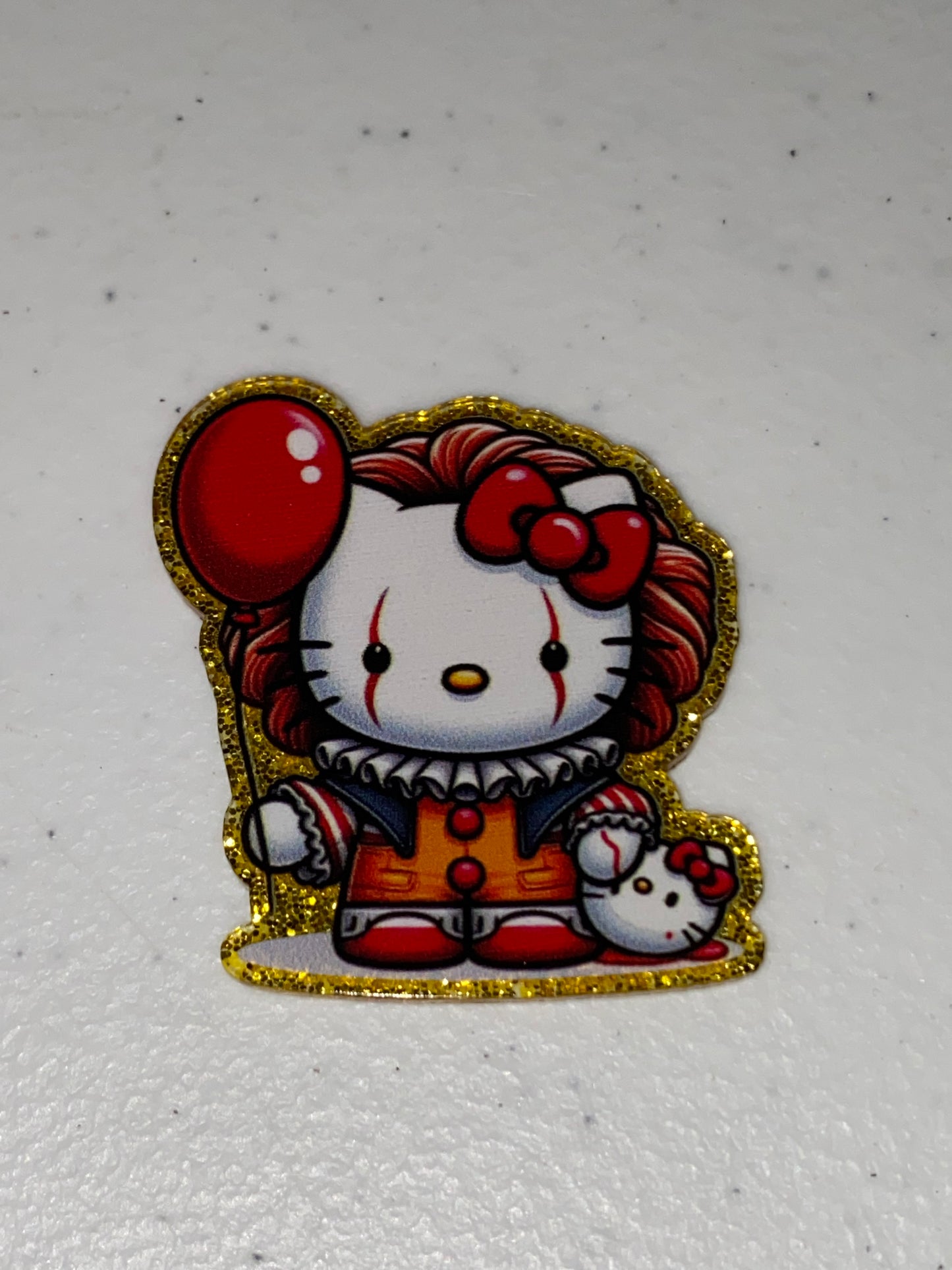 One Sided Character Glitter Acrylics- 1Pc