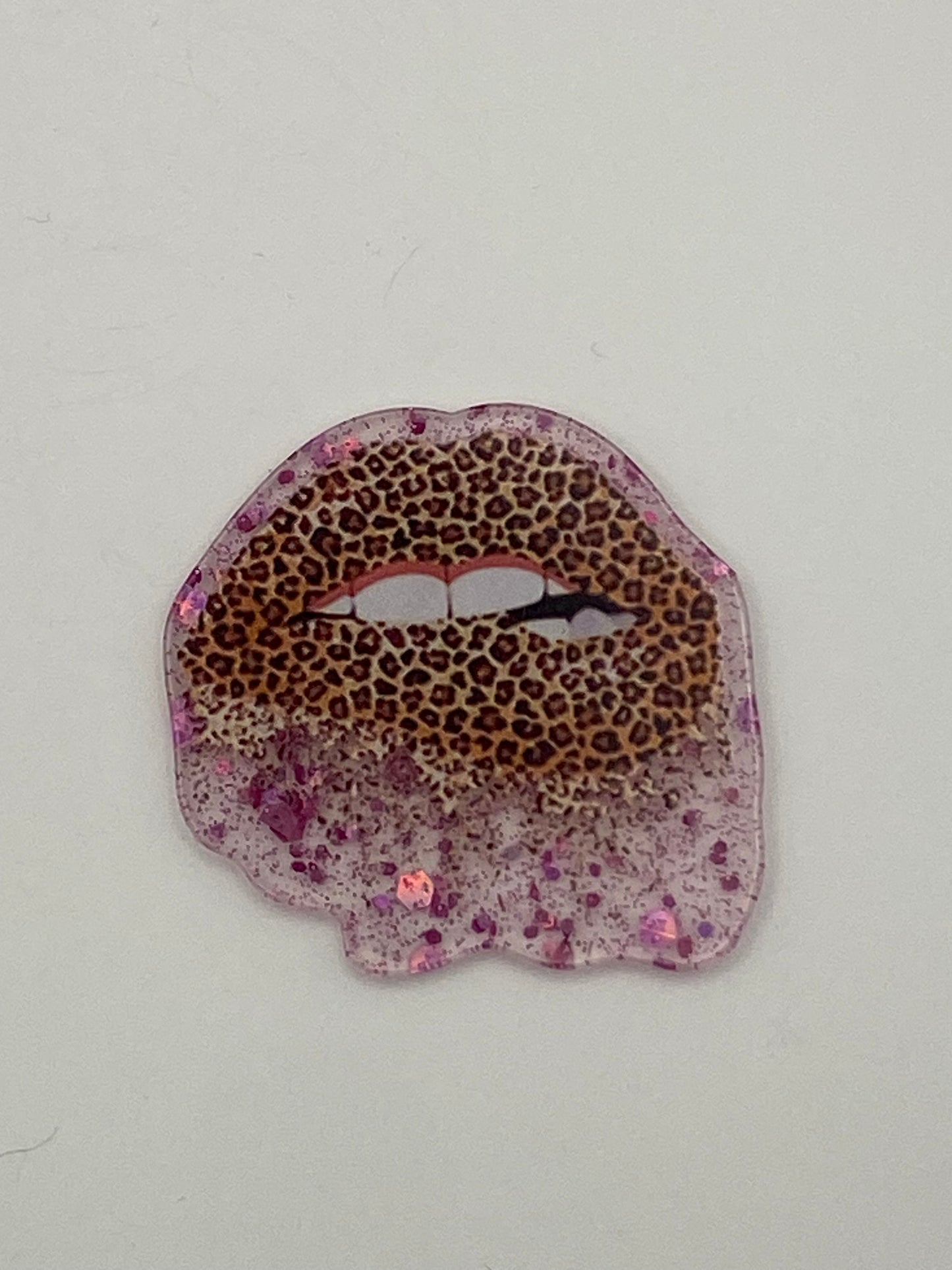 New One Sided Glitter Acrylics In Various Styles- (1Pc)