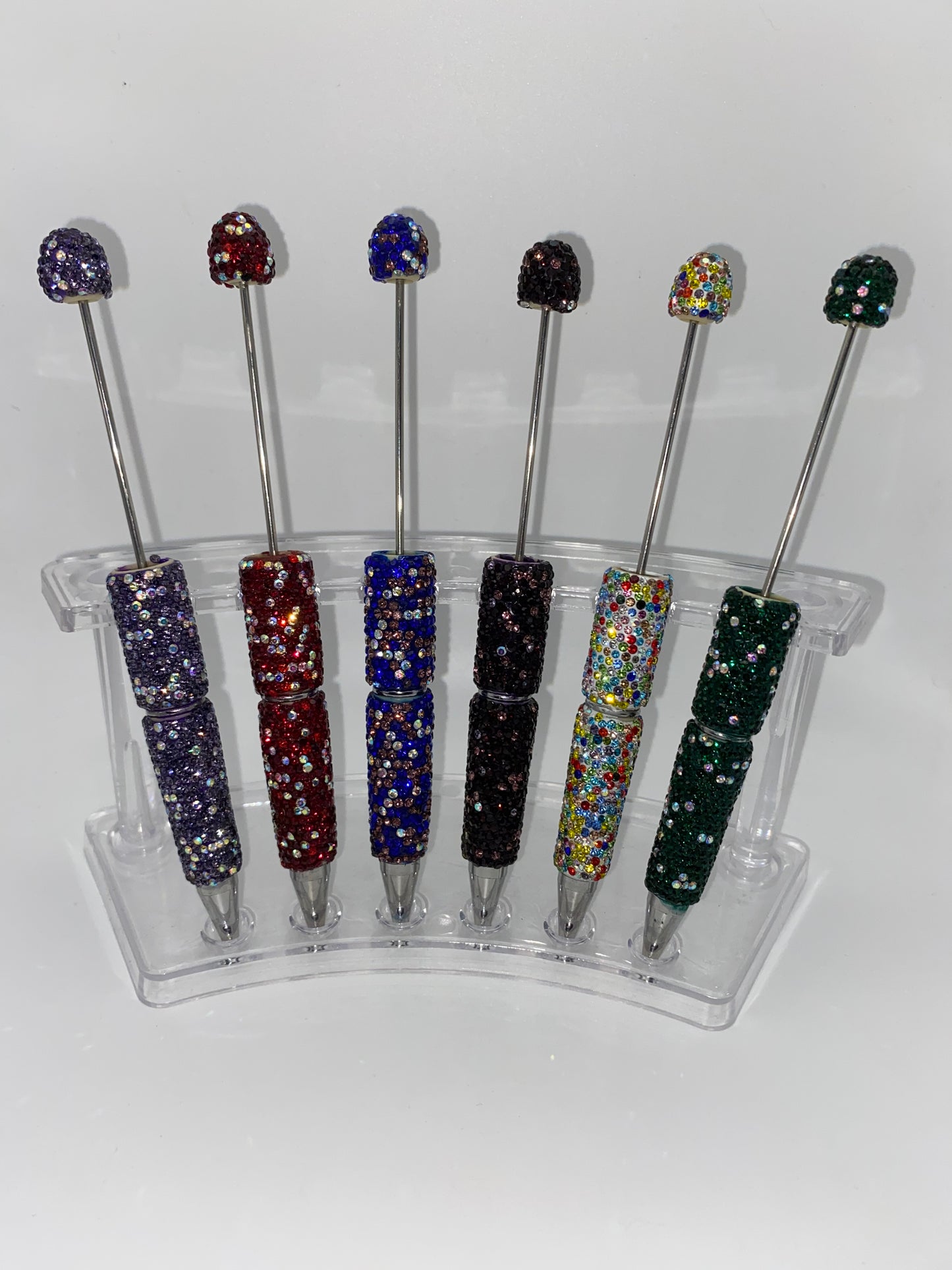 Full Body Clay W/Rhinestone Pens & Stylus (1Pc)