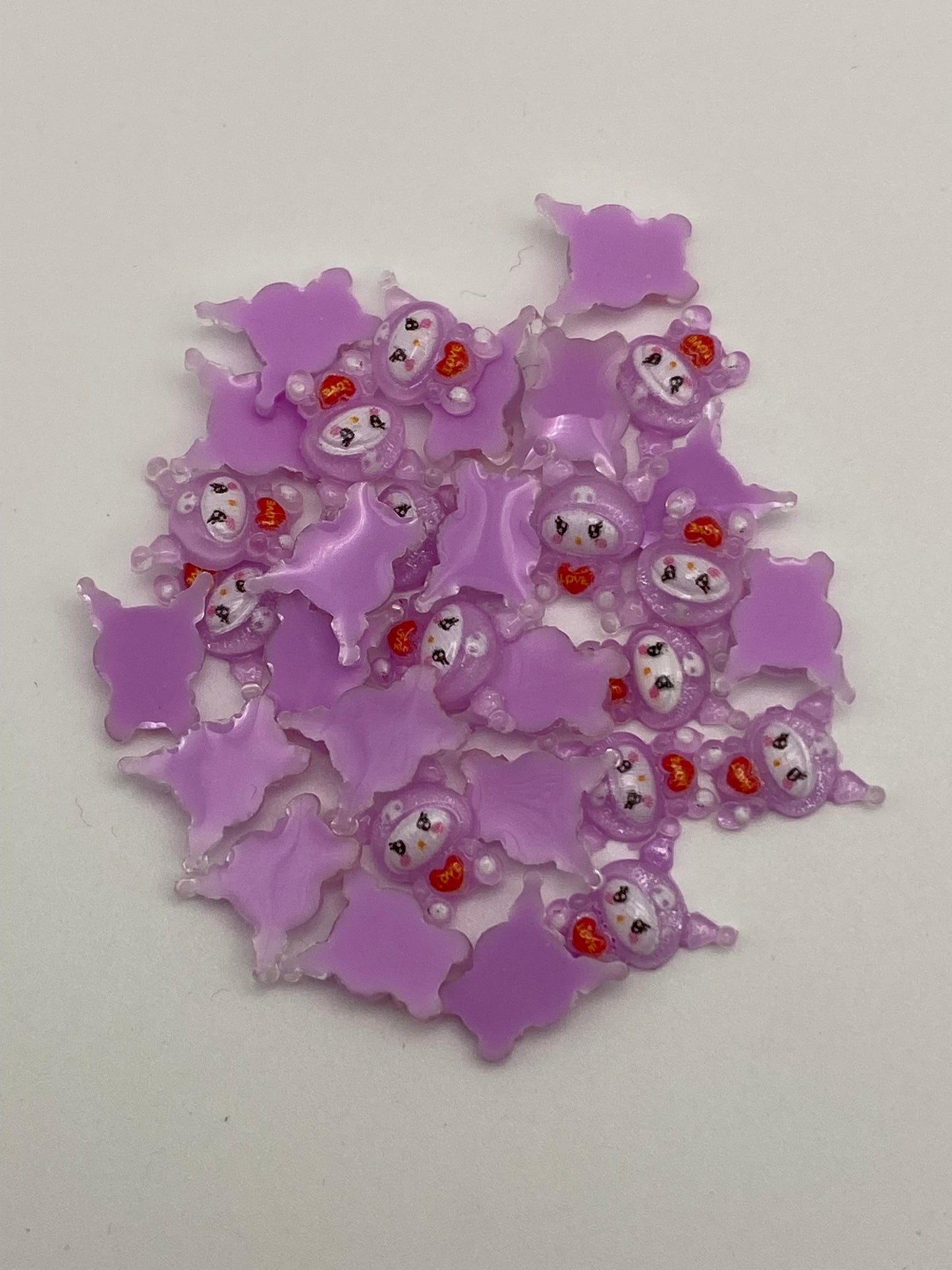 Acrylic Character Nail Charms- Great For Custom Beads, Pens, & More!!