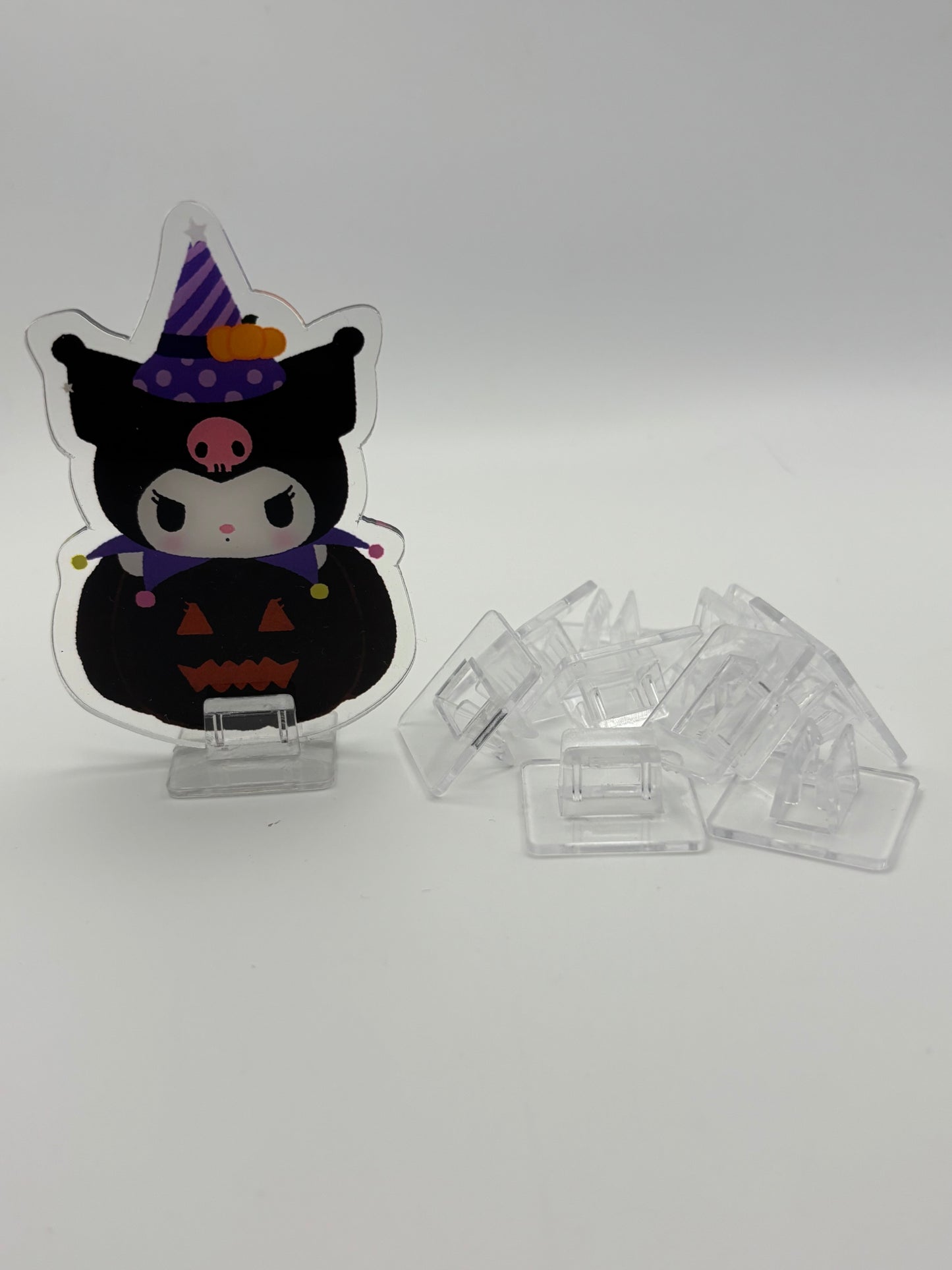 Clear Acrylic Stands- Great to show off your favorite acrylic pieces!