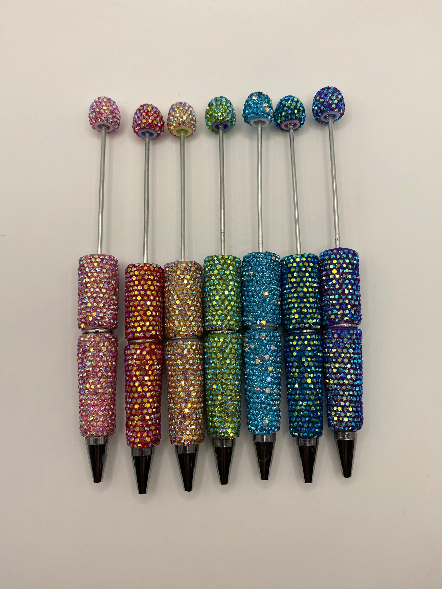 Full Body Clay W/Rhinestone Pens & Stylus (1Pc)